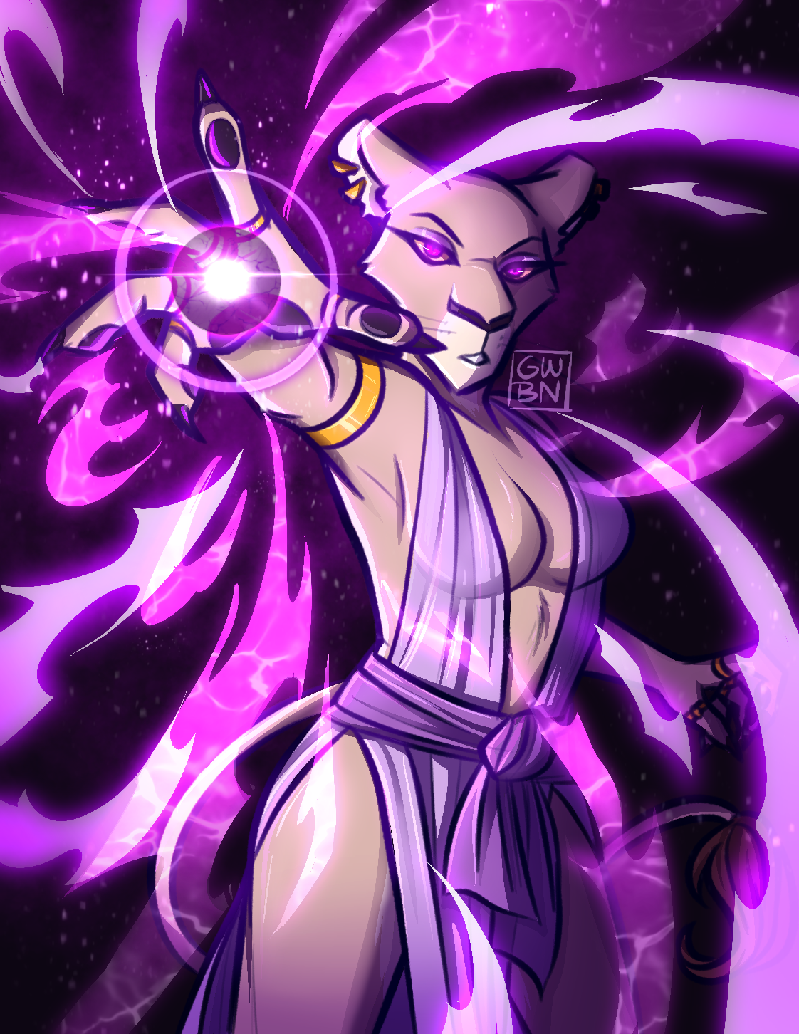 Art of my DnD Character Nanjala - May 2026