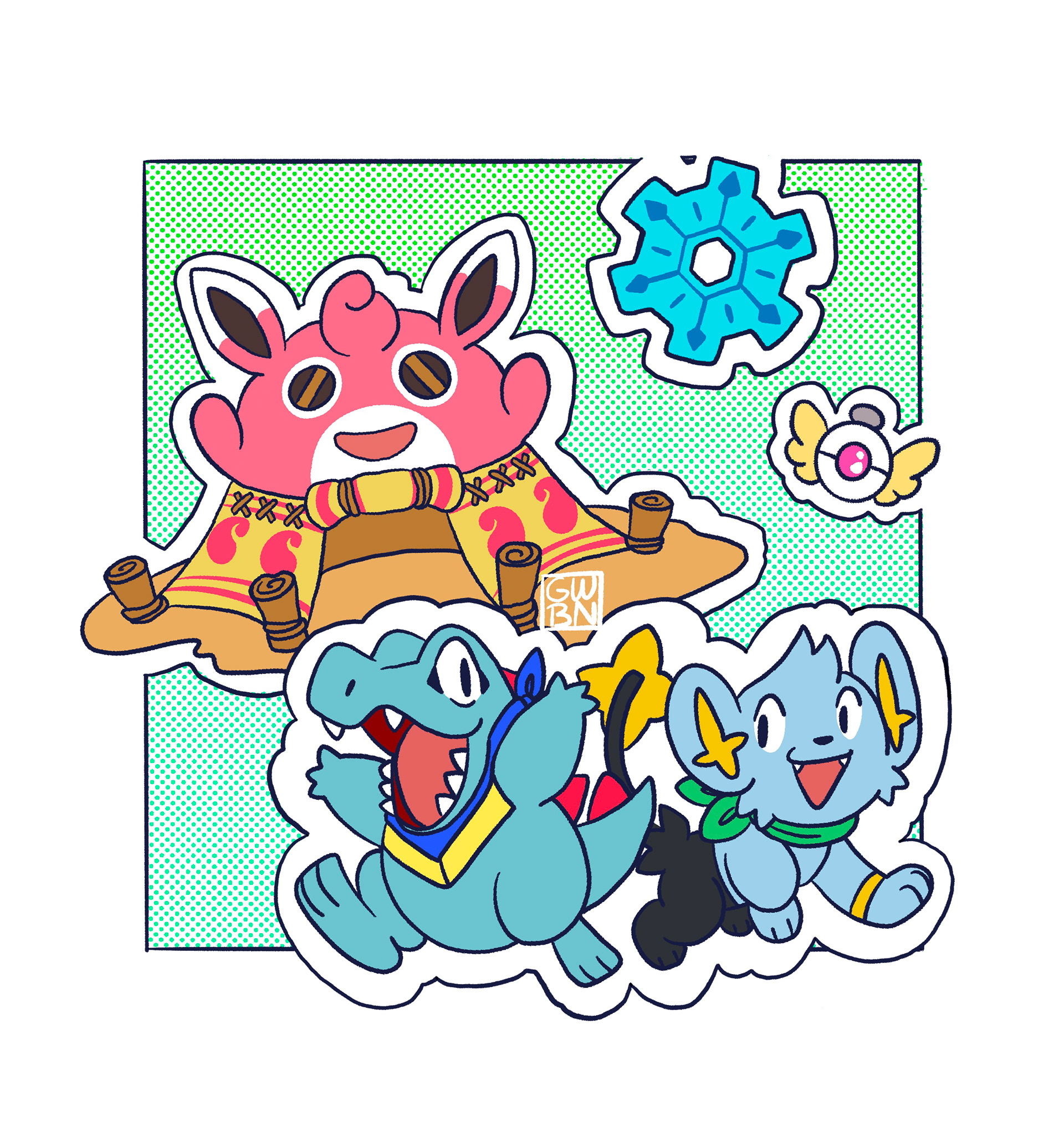 “Smiles go for Miles!” - Pokemon Mystery Dungeon fanart - 2023