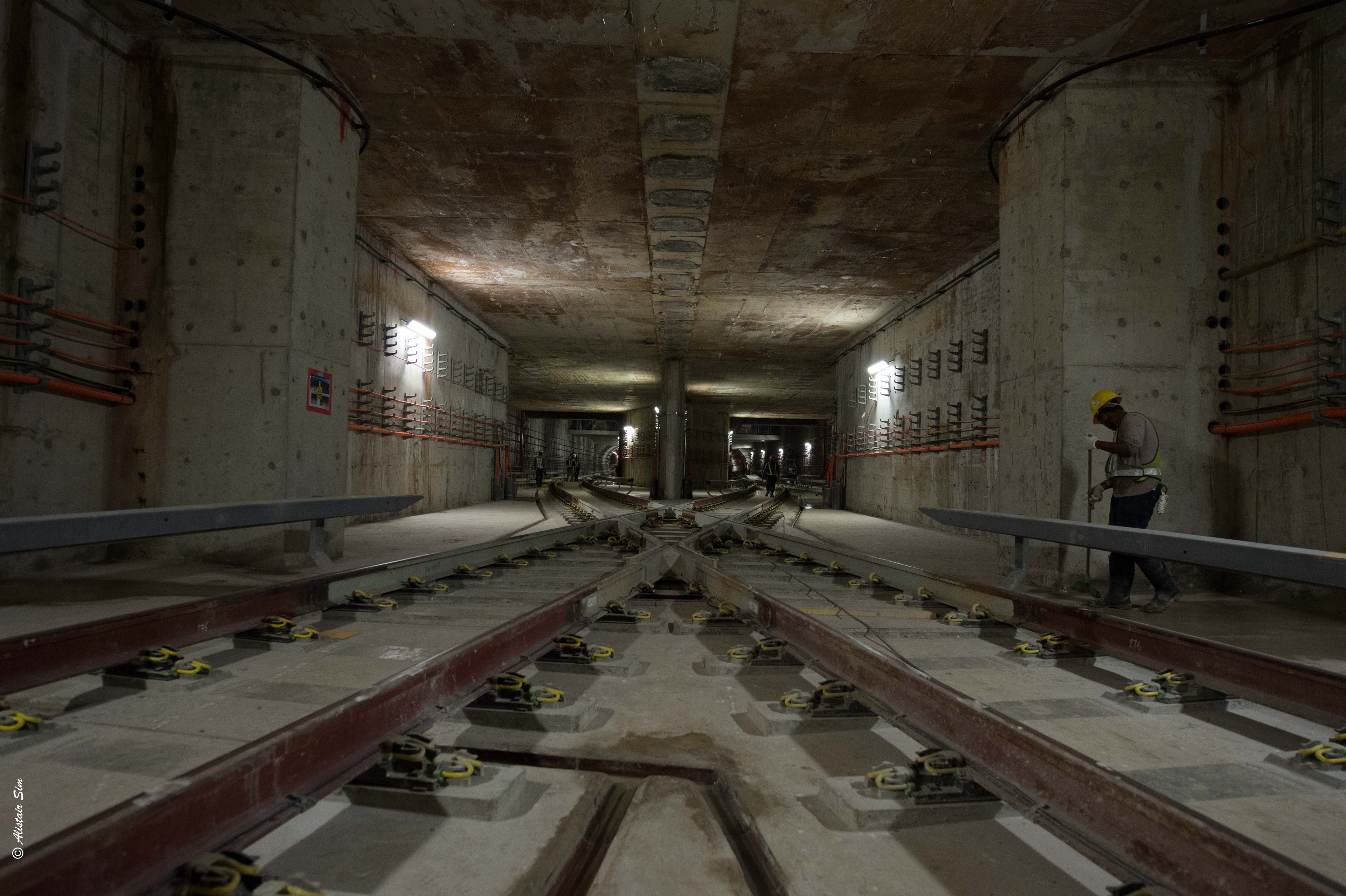 Finished Tunnel under Beach Road