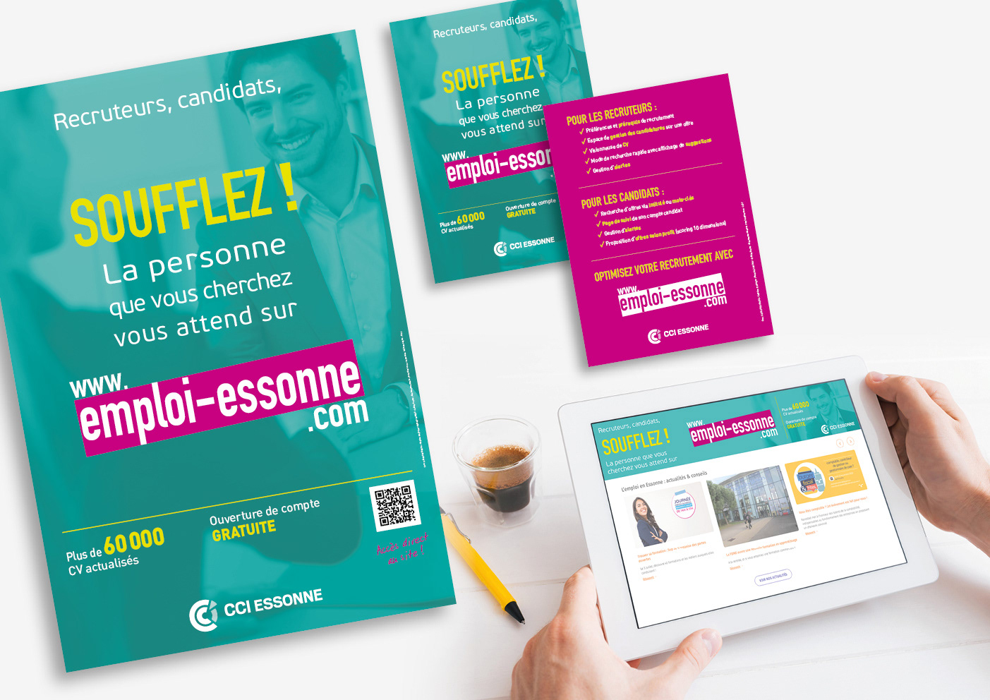 CCI Essonne - Affiche - Flyer - Bannière