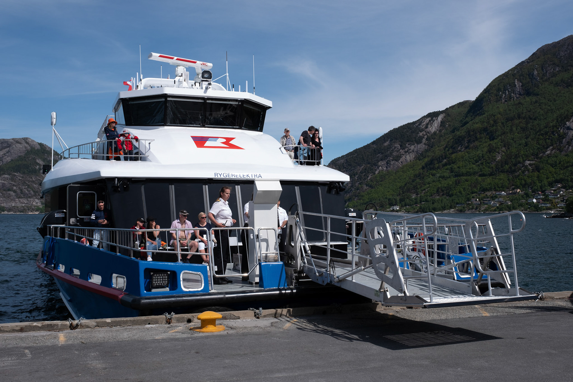 En helt ny RygerElektra anløper Forsand mai 2020