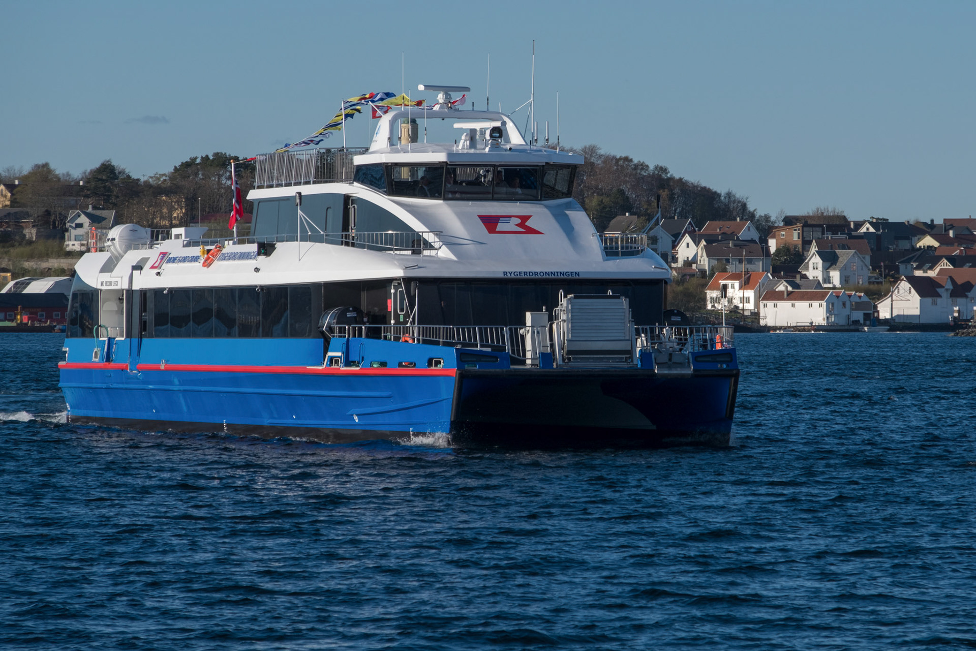 RygerDronningen anløper Stavanger for aller første gang 2018