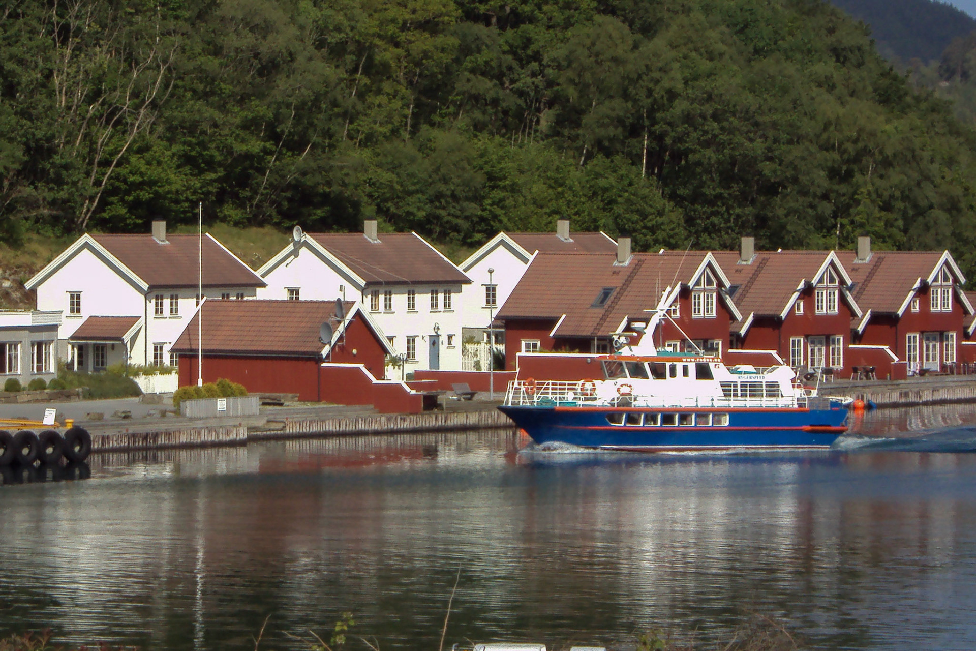RygerSpeed anløper Fister i Hjelmelandsruten 2009