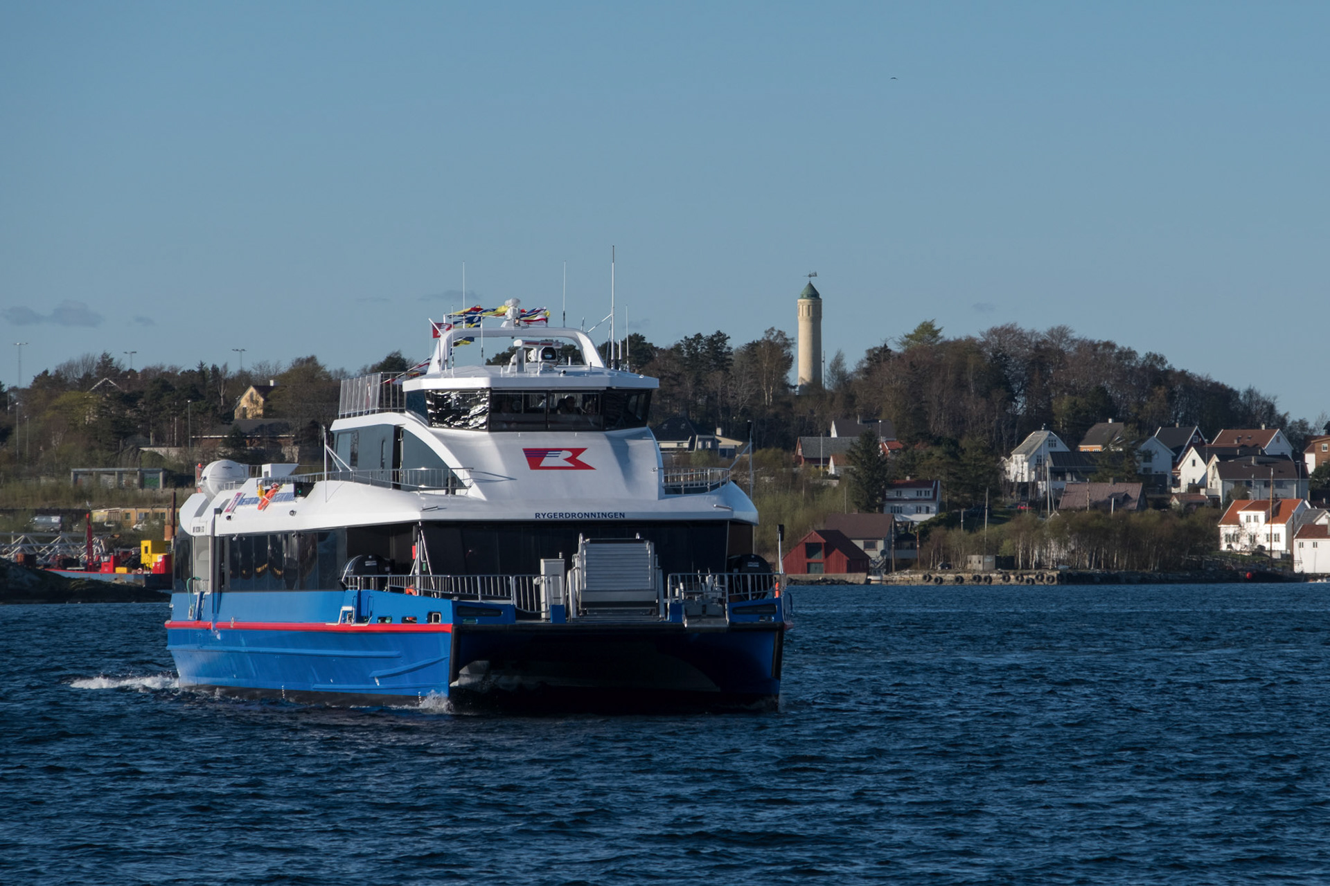 RygerDronningen anløper Stavanger for aller første gang 2018