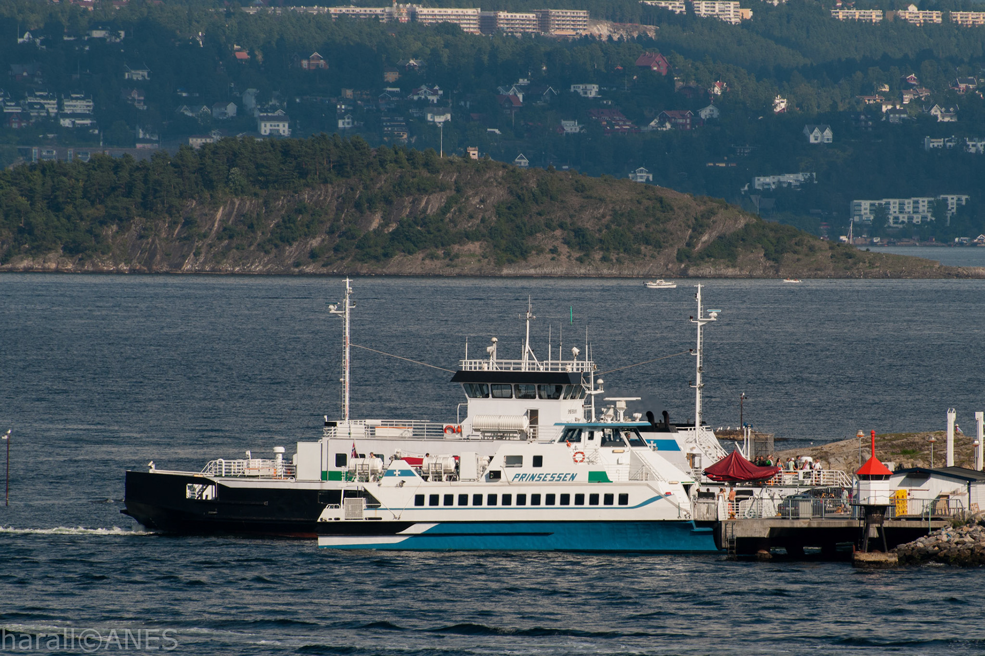 Prinsessen anløper Nesodden