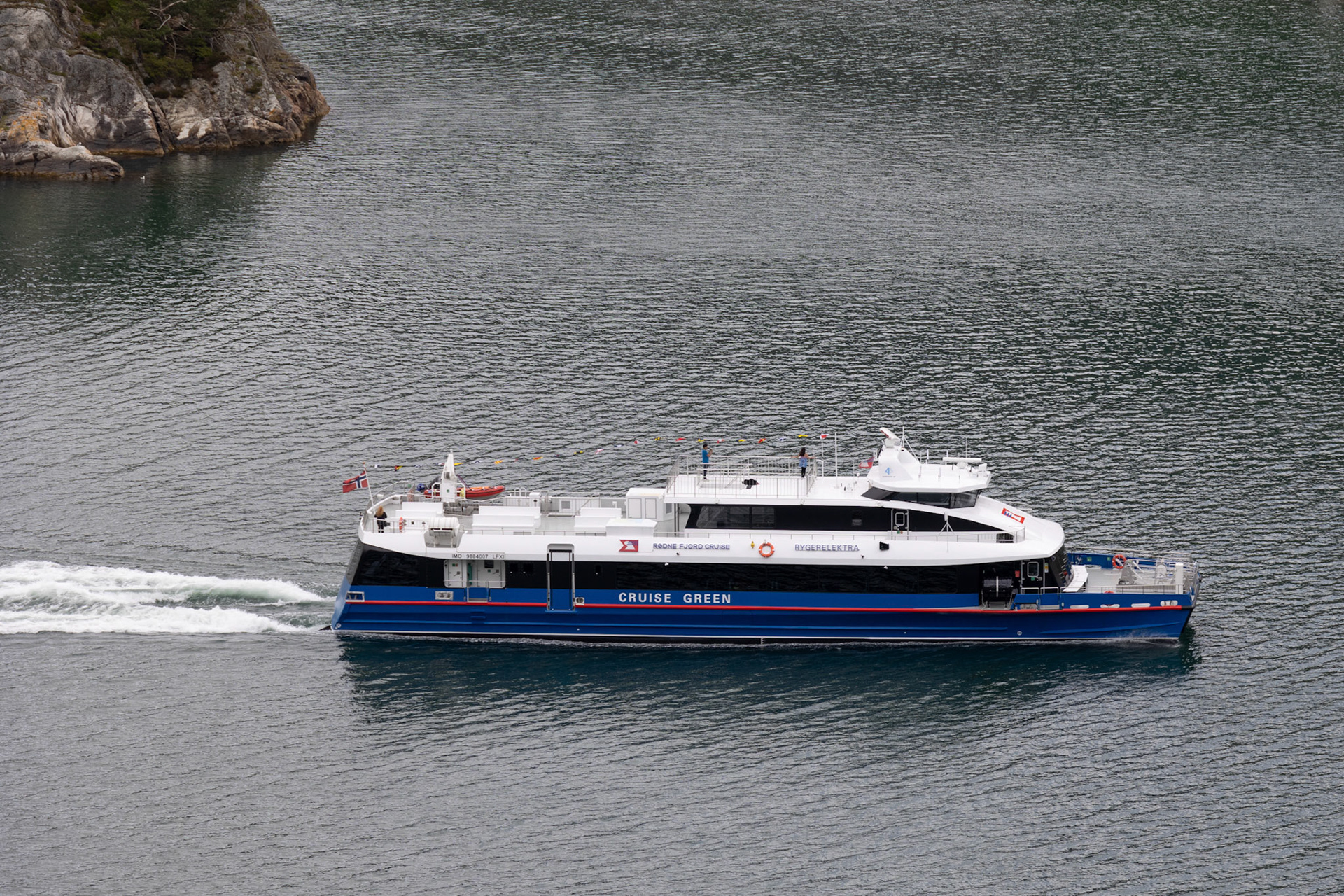RygerElektra på Lysefjorden 2021