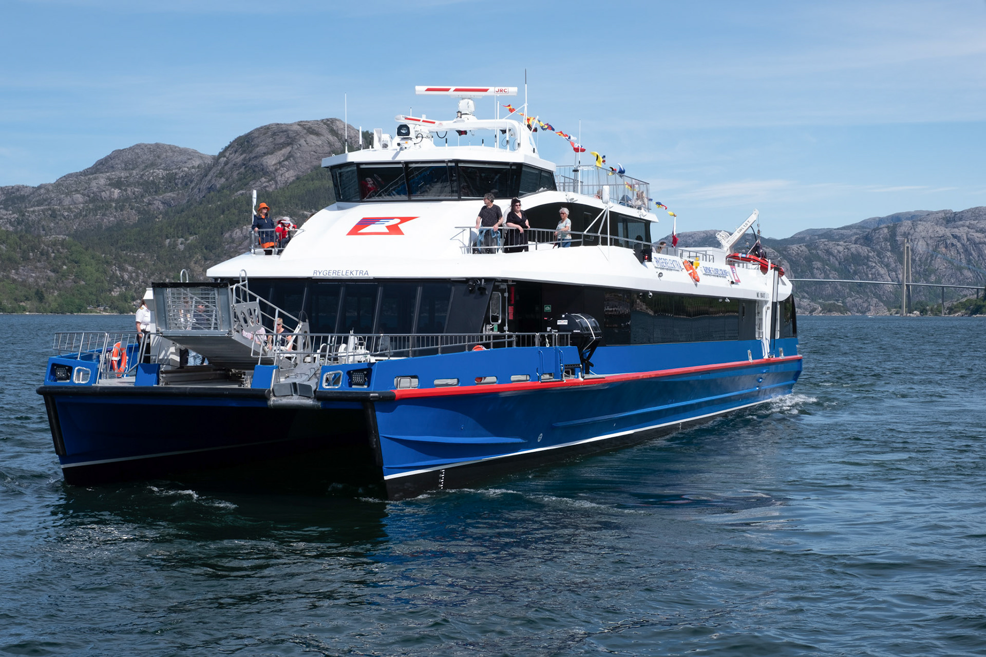 En helt ny RygerElektra anløper Forsand mai 2020
