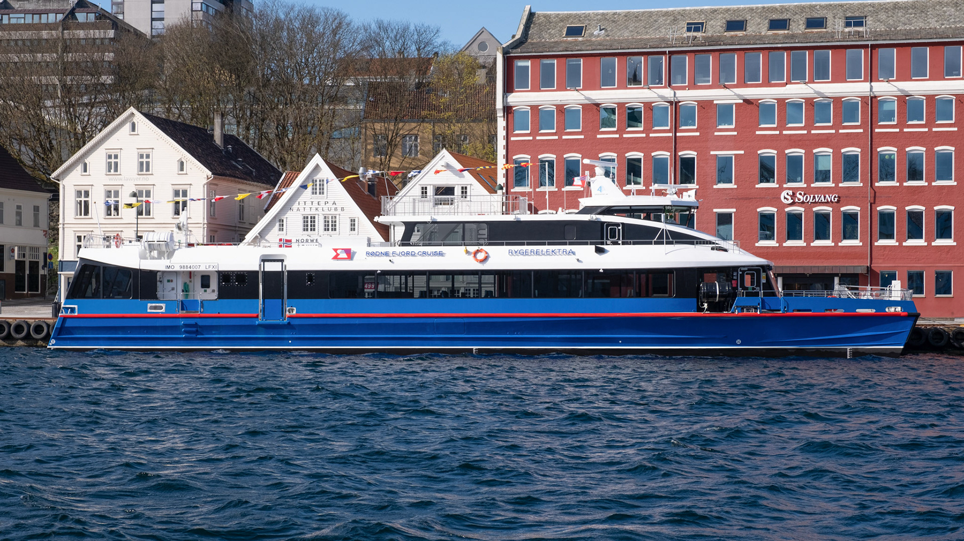 RygerElektra anløper Stavanger for aller første gang i 2020