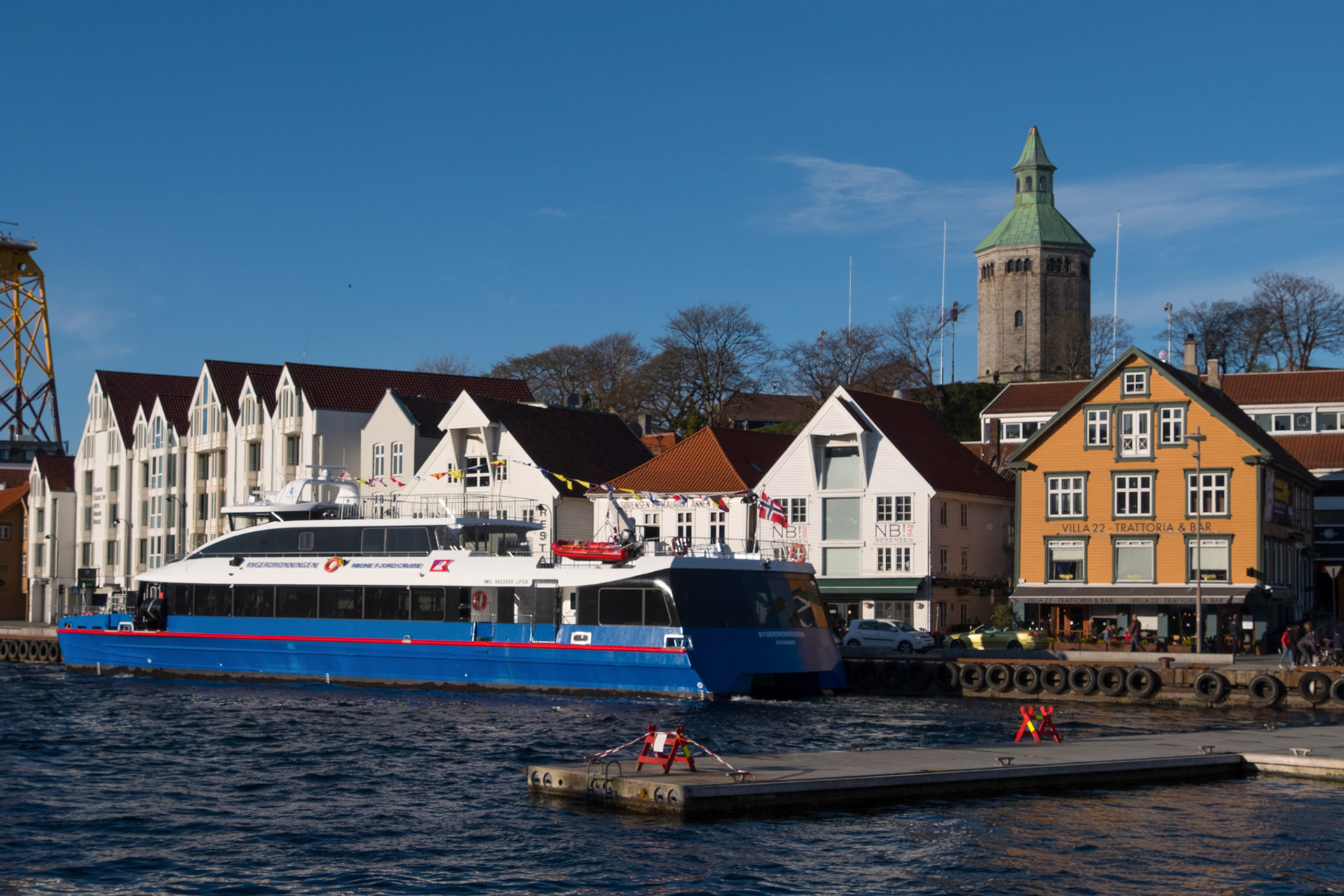 RygerDronningen anløper Stavanger for aller første gang 2018