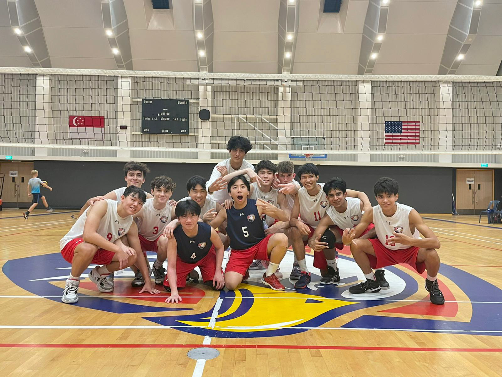 What a team! When I was a Libero and the shortest