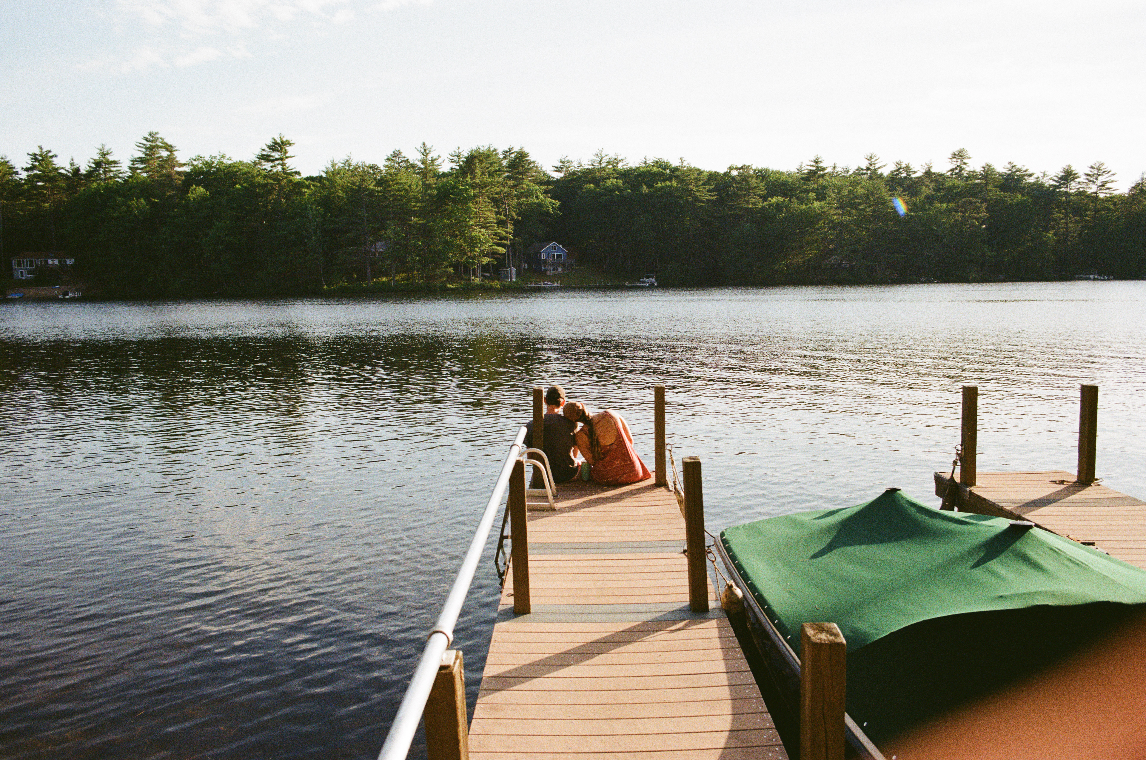 Love on the dock