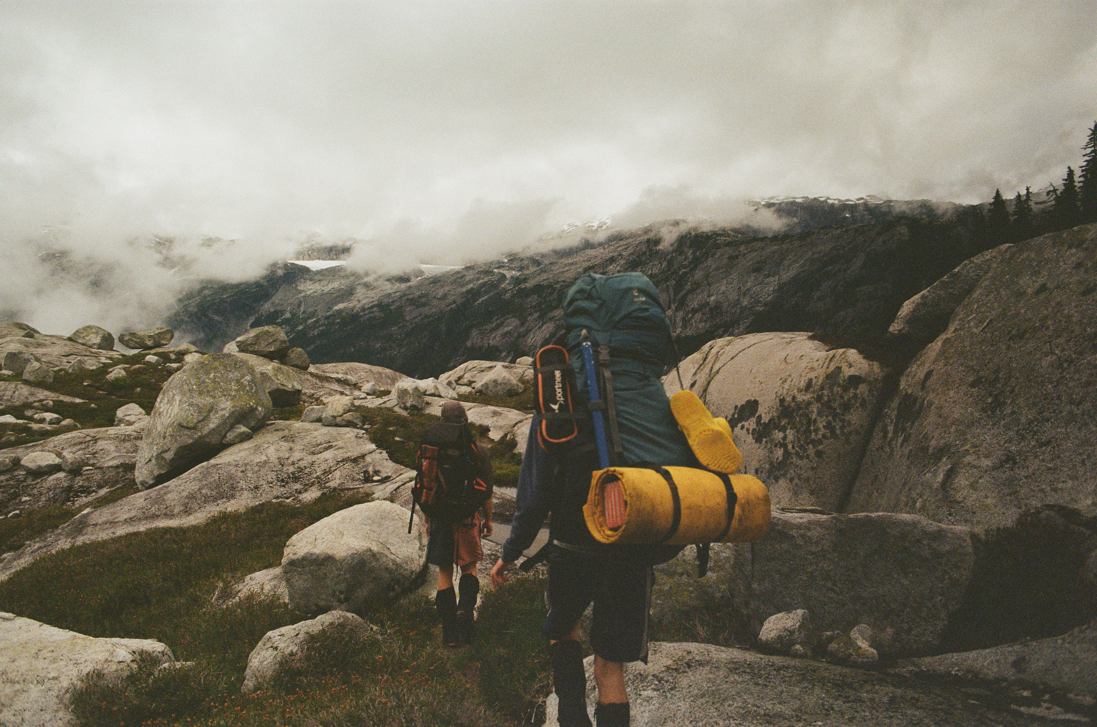 The poop bag felt very heavy round about now.