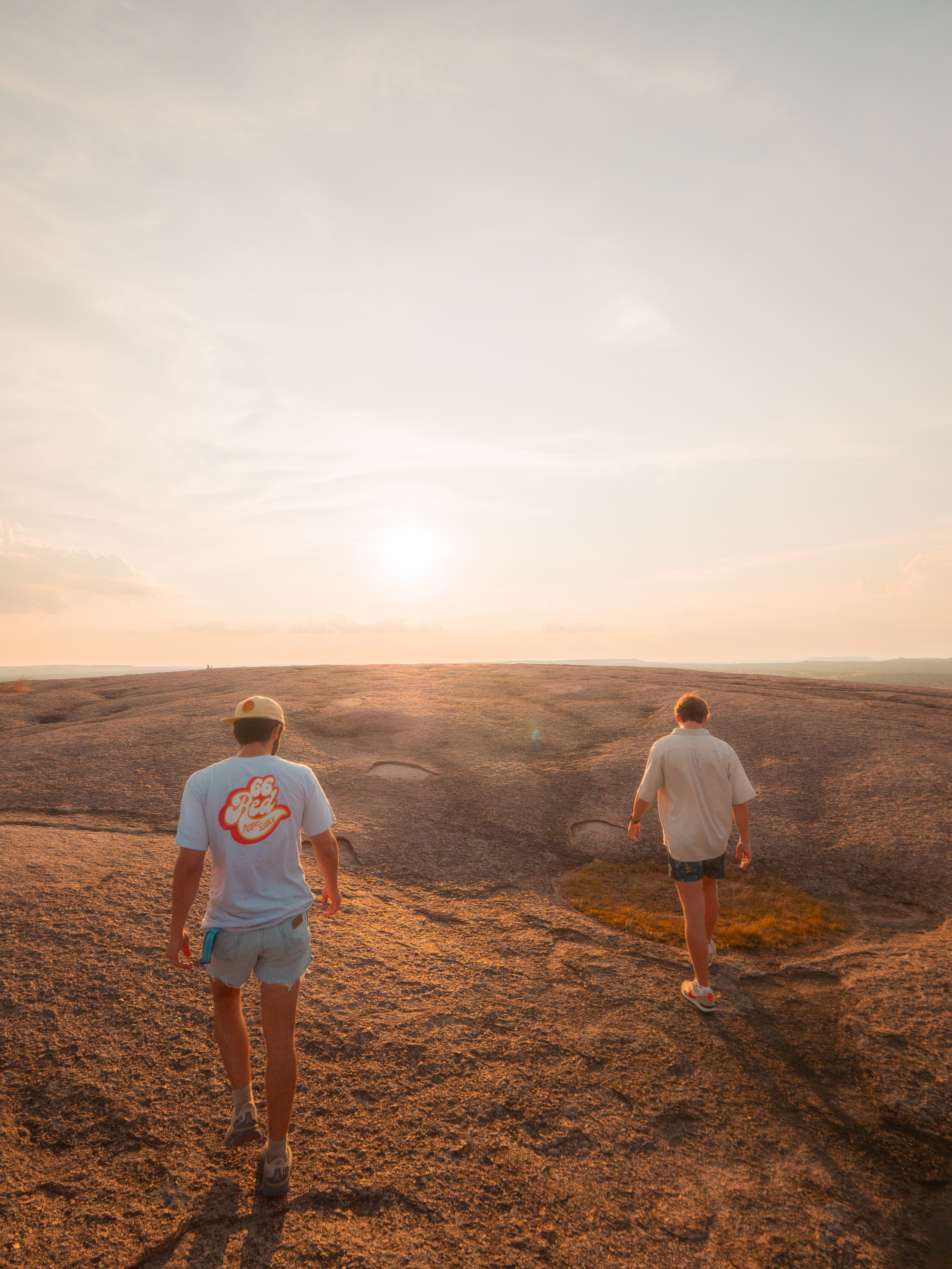 Enchanted Rock at sunset