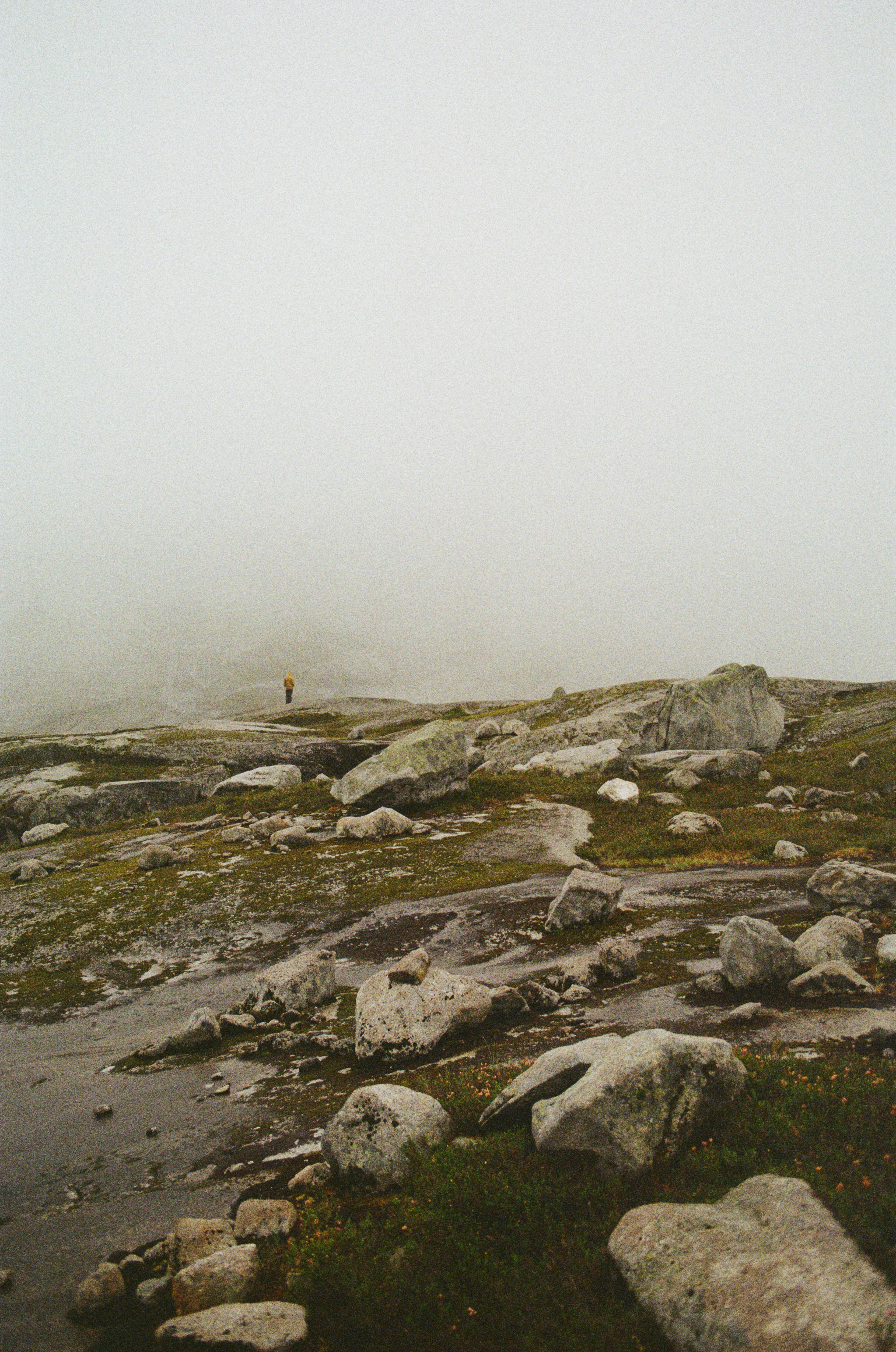 Fog rolling in during the solo