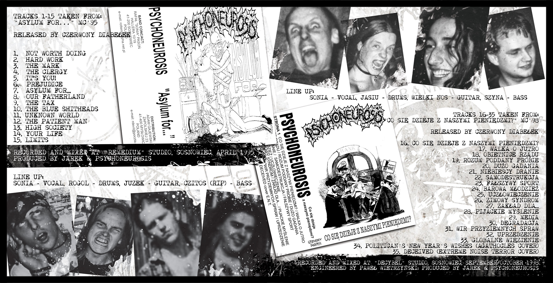 illustation / Layout design for Psychoneurosis