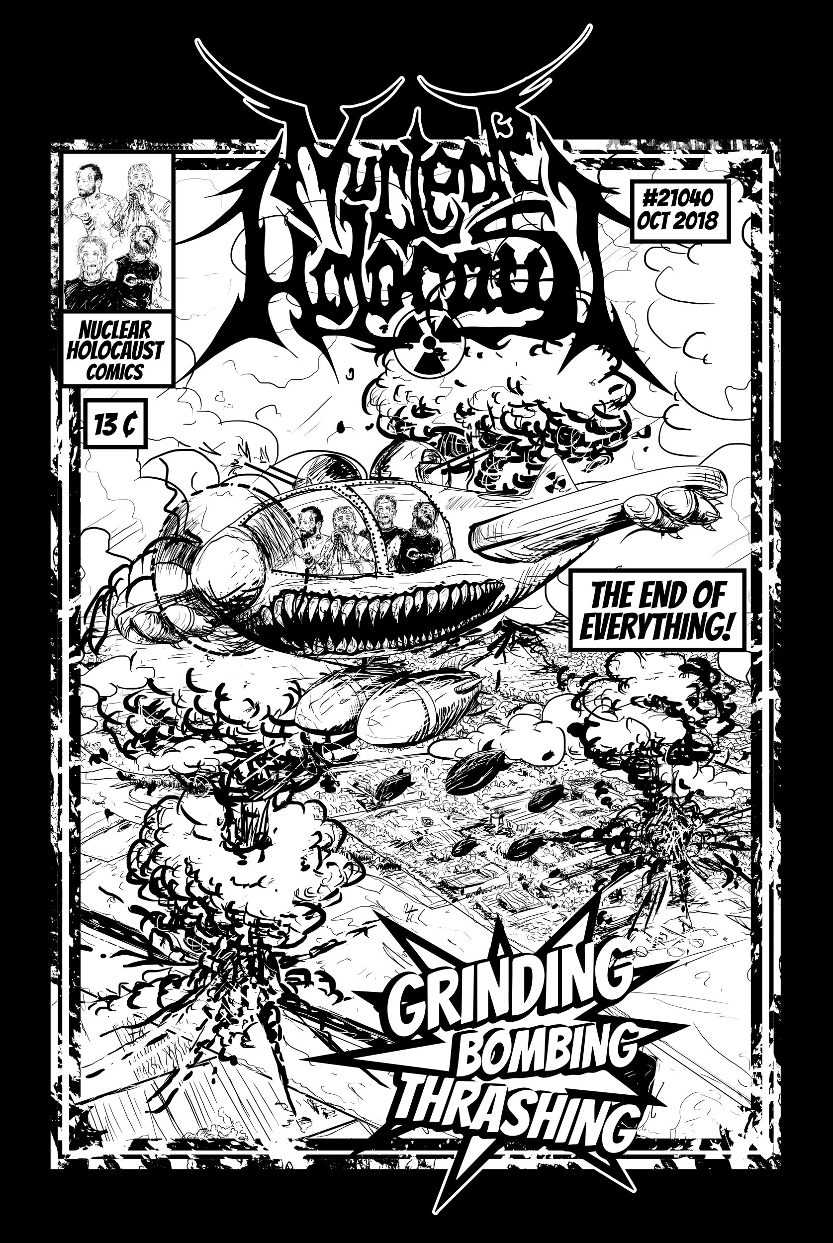 illustration / design for Nuclear Holocaust