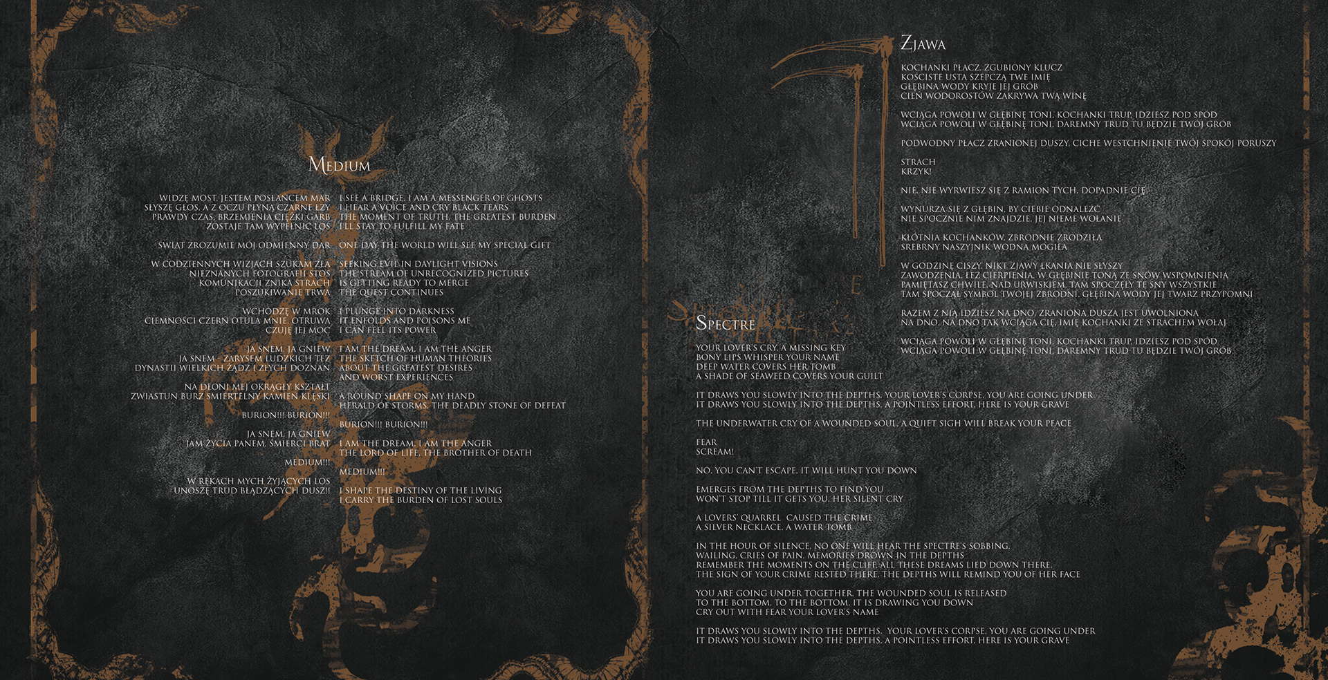 illustration / layout design for Infernal Bizzarre