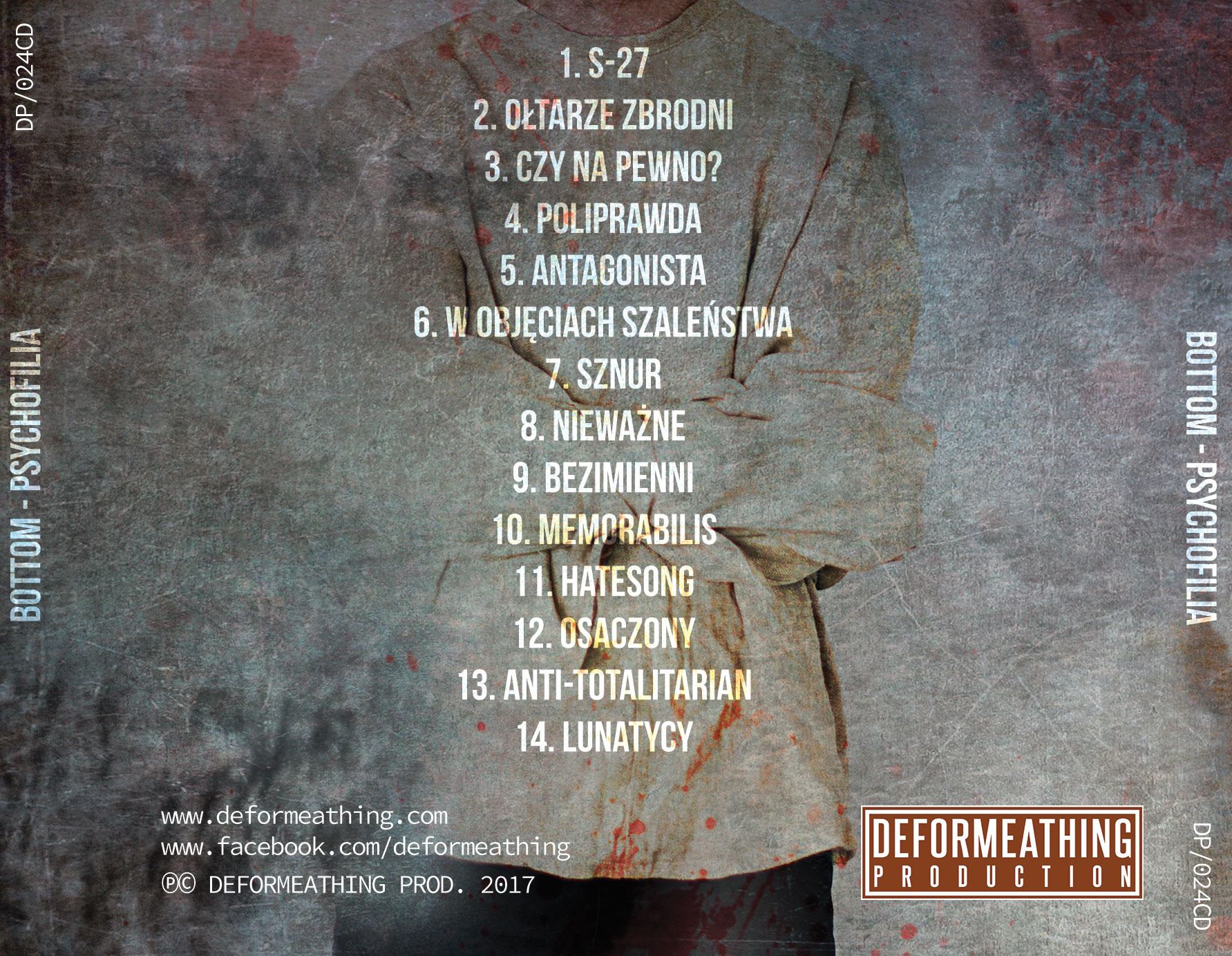 cover art / layout design for Bottom