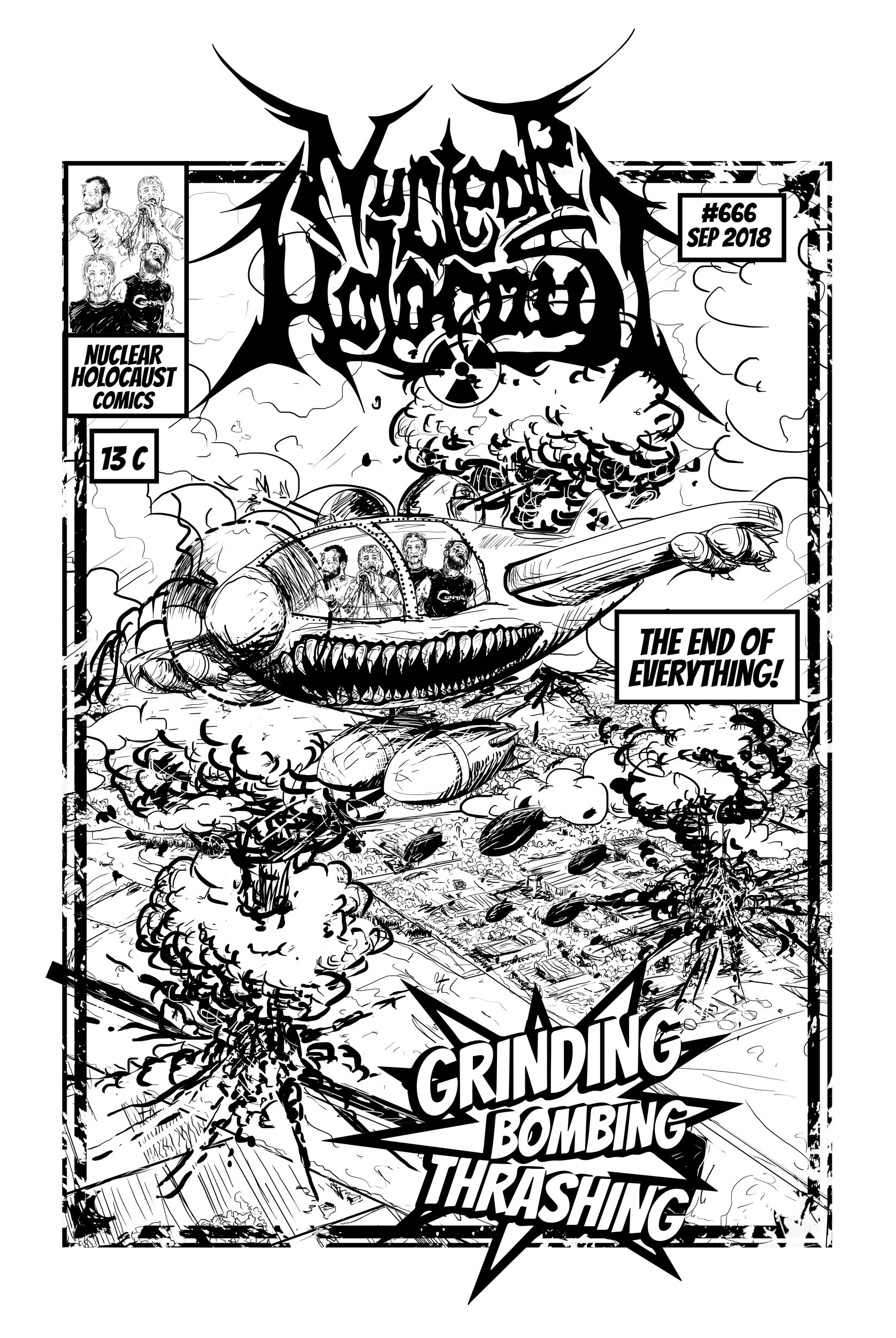 illustration / design for Nuclear Holocaust