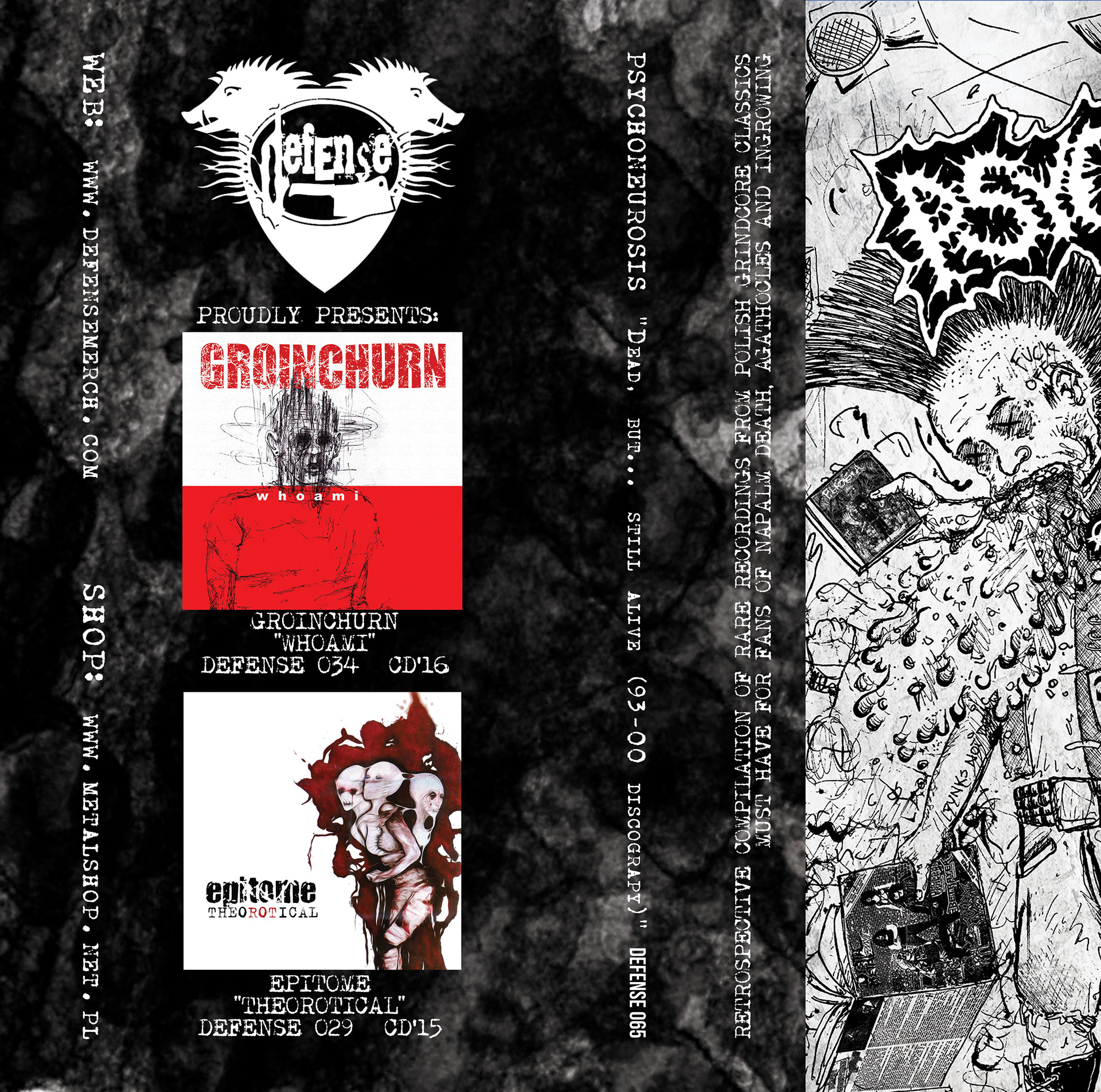 illustation / Layout design for Psychoneurosis