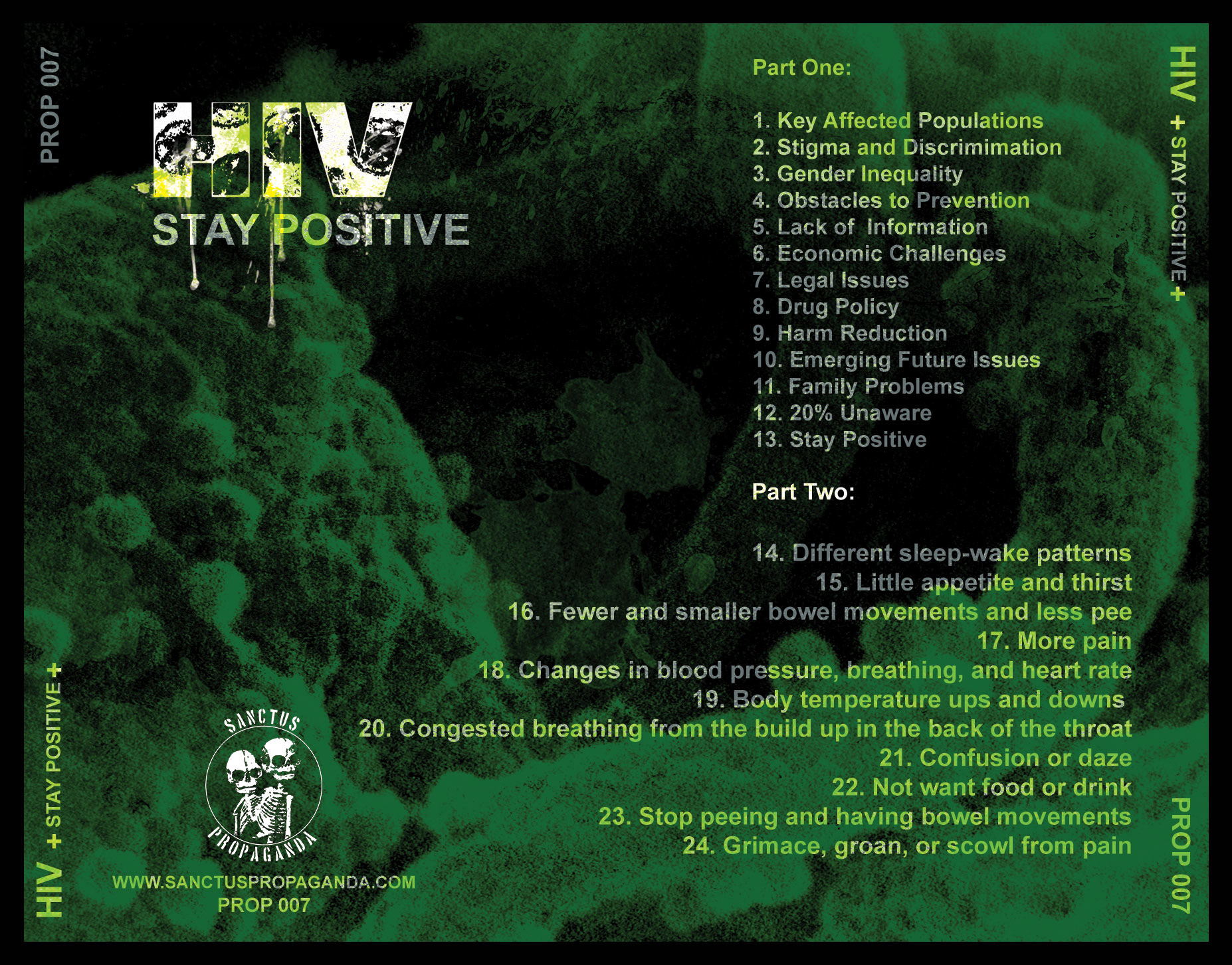 photo manipulation / layout design for HIV