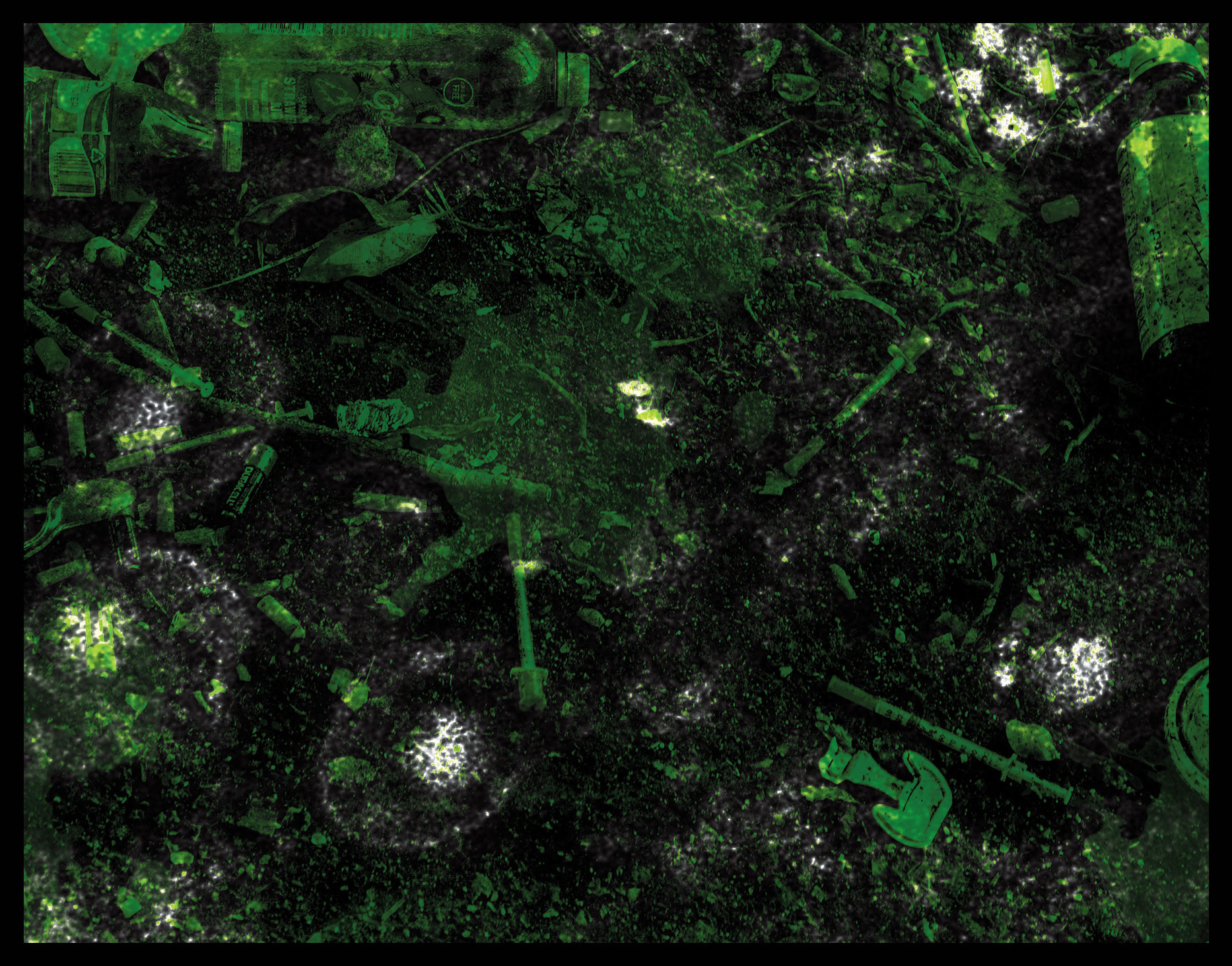 photo manipulation / layout design for HIV