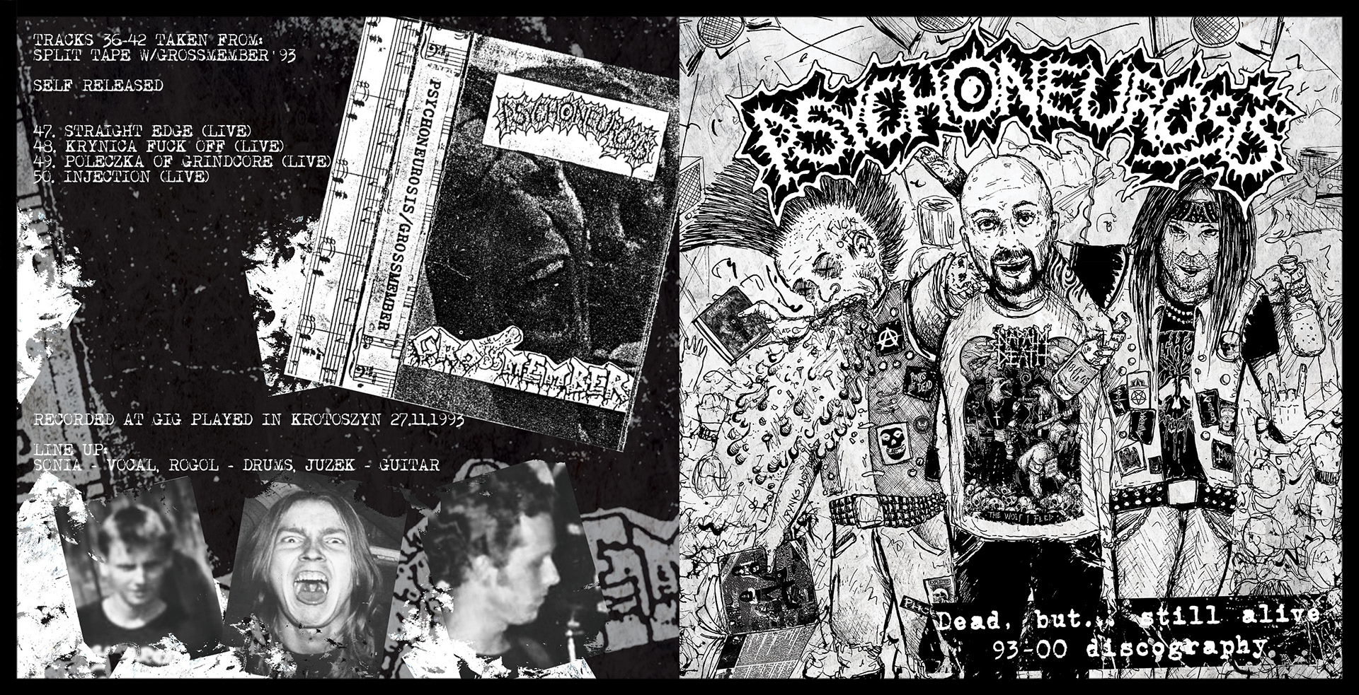 illustation / Layout design for Psychoneurosis