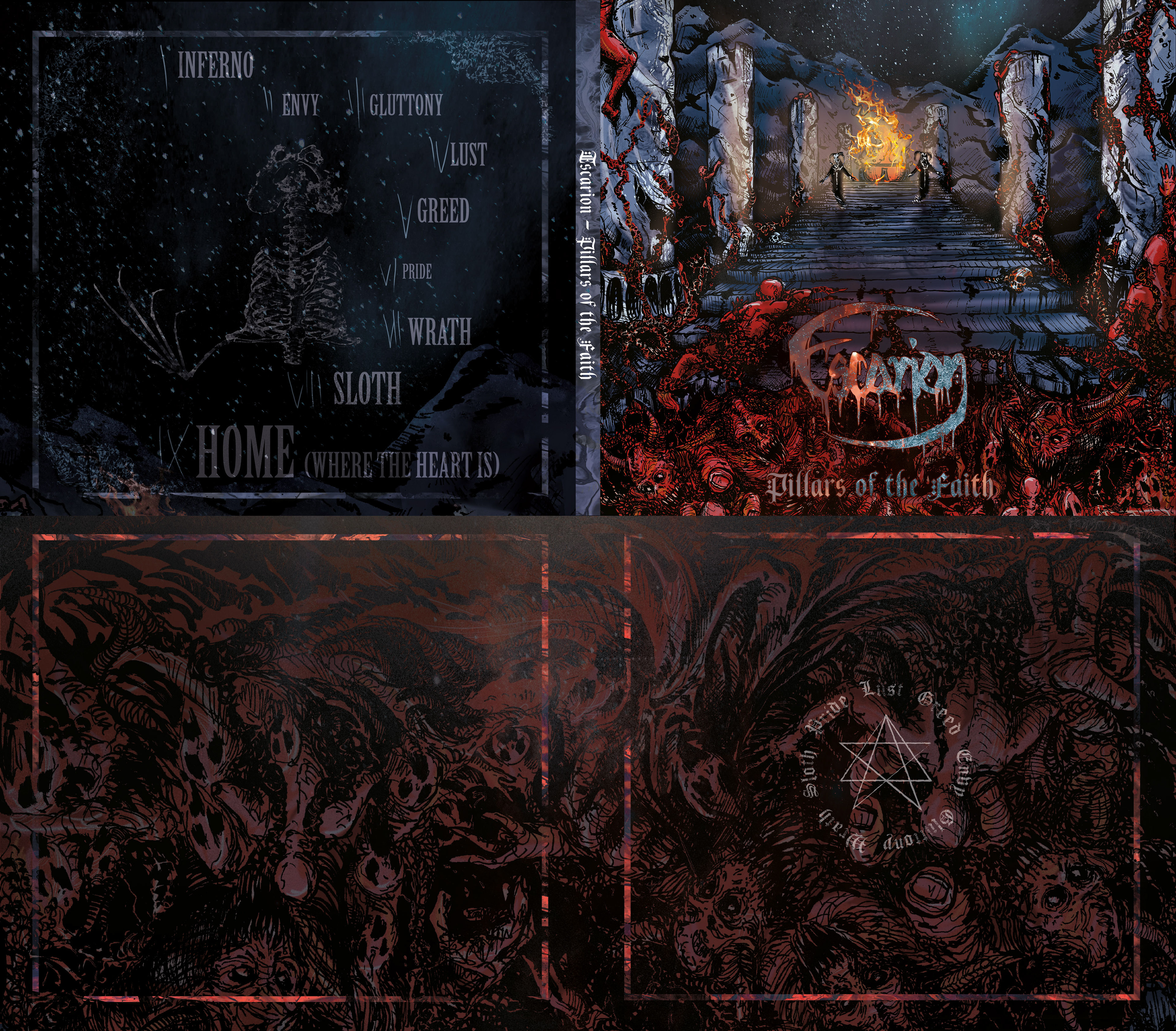 logo / illustation / layout design for Escarion