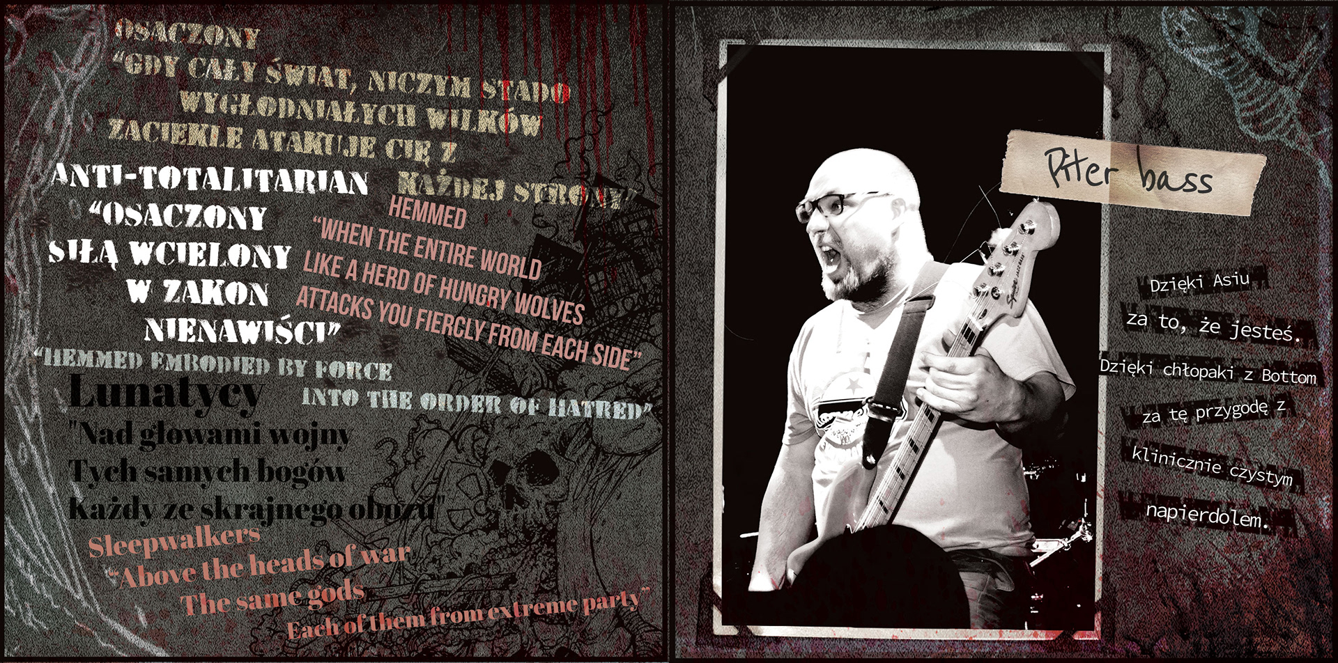 cover art / layout design for Bottom
