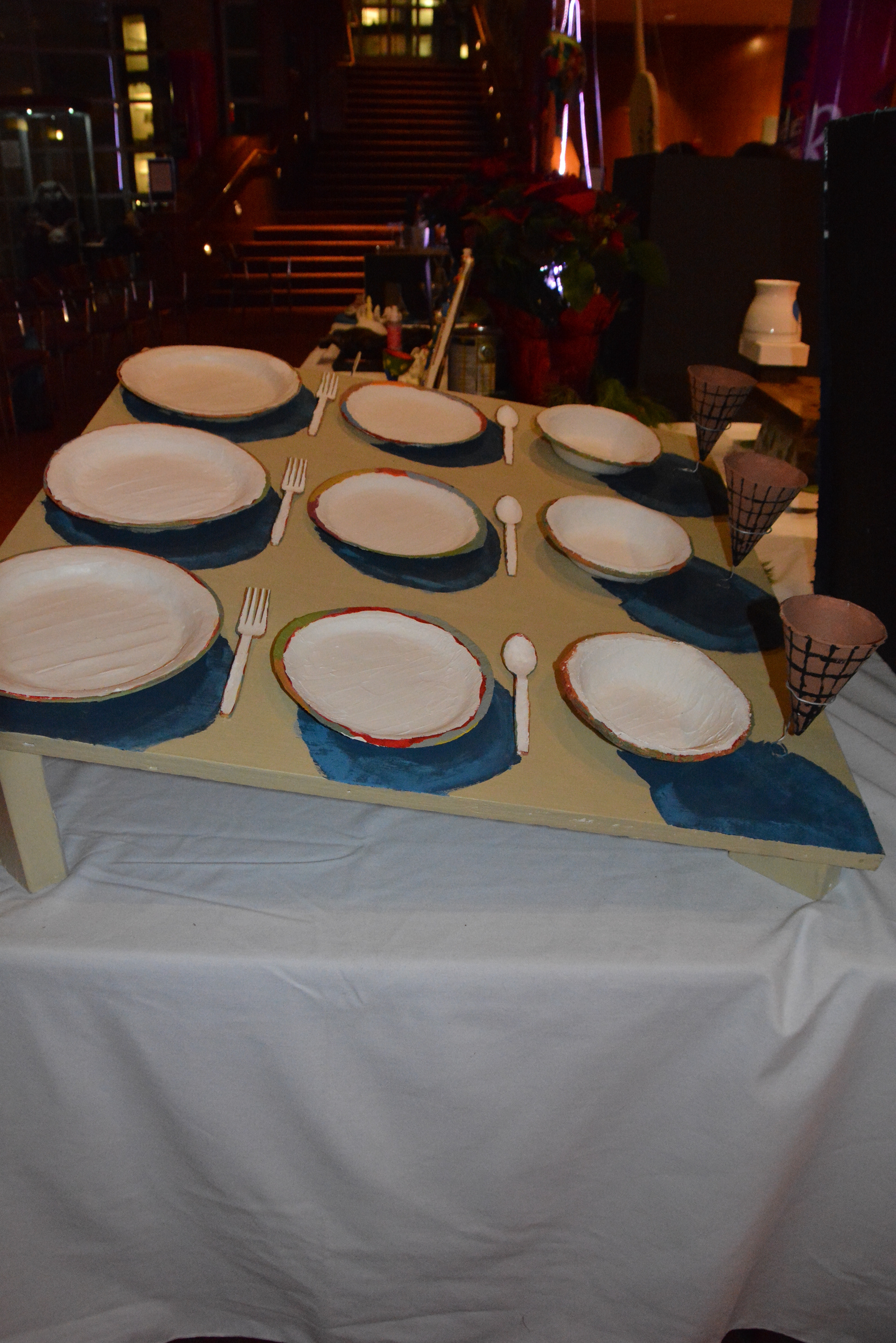 Guess Who's Coming to Dinner - Inspired by Wayne Thiebaud 