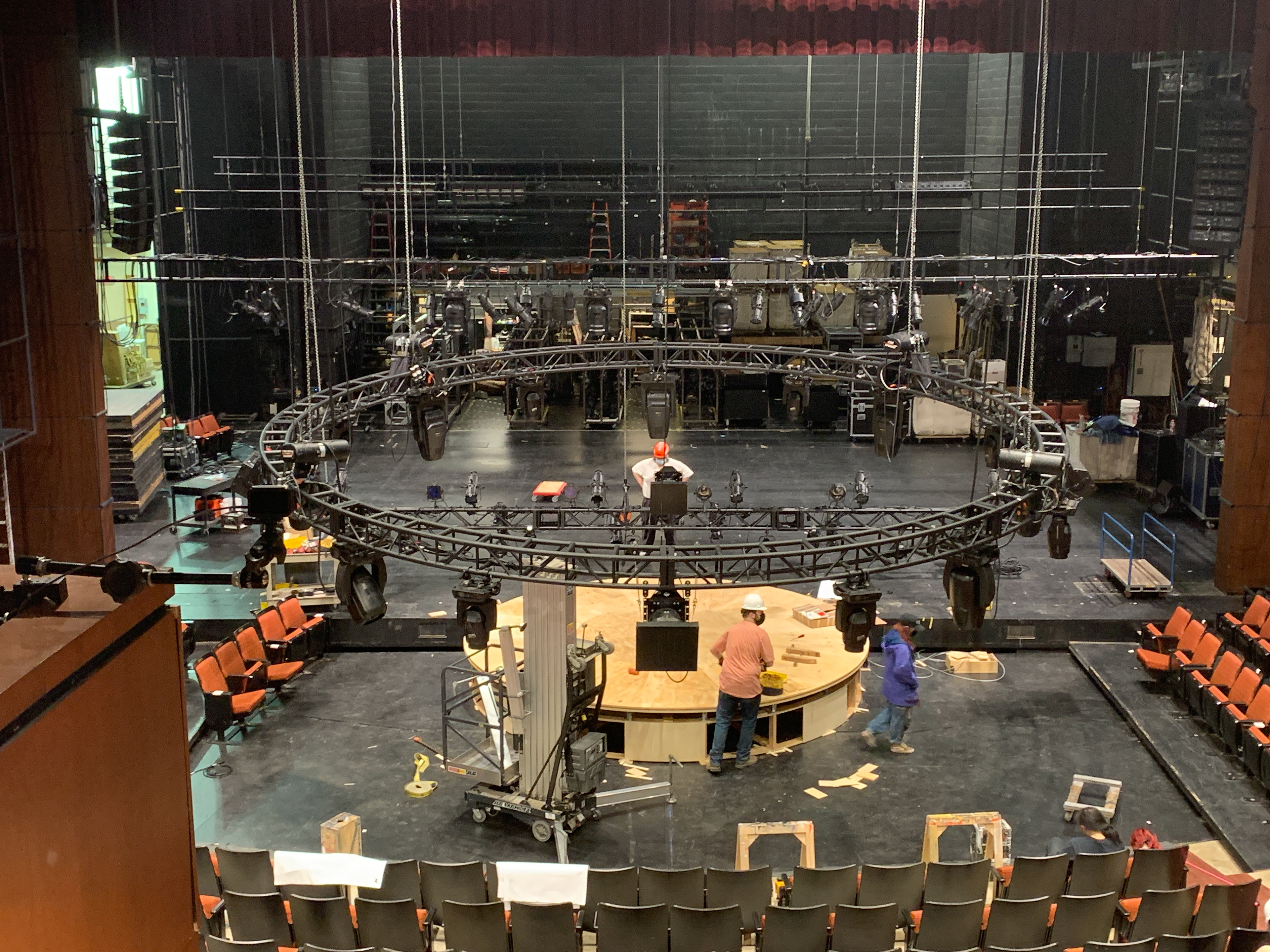 Circle Truss Install