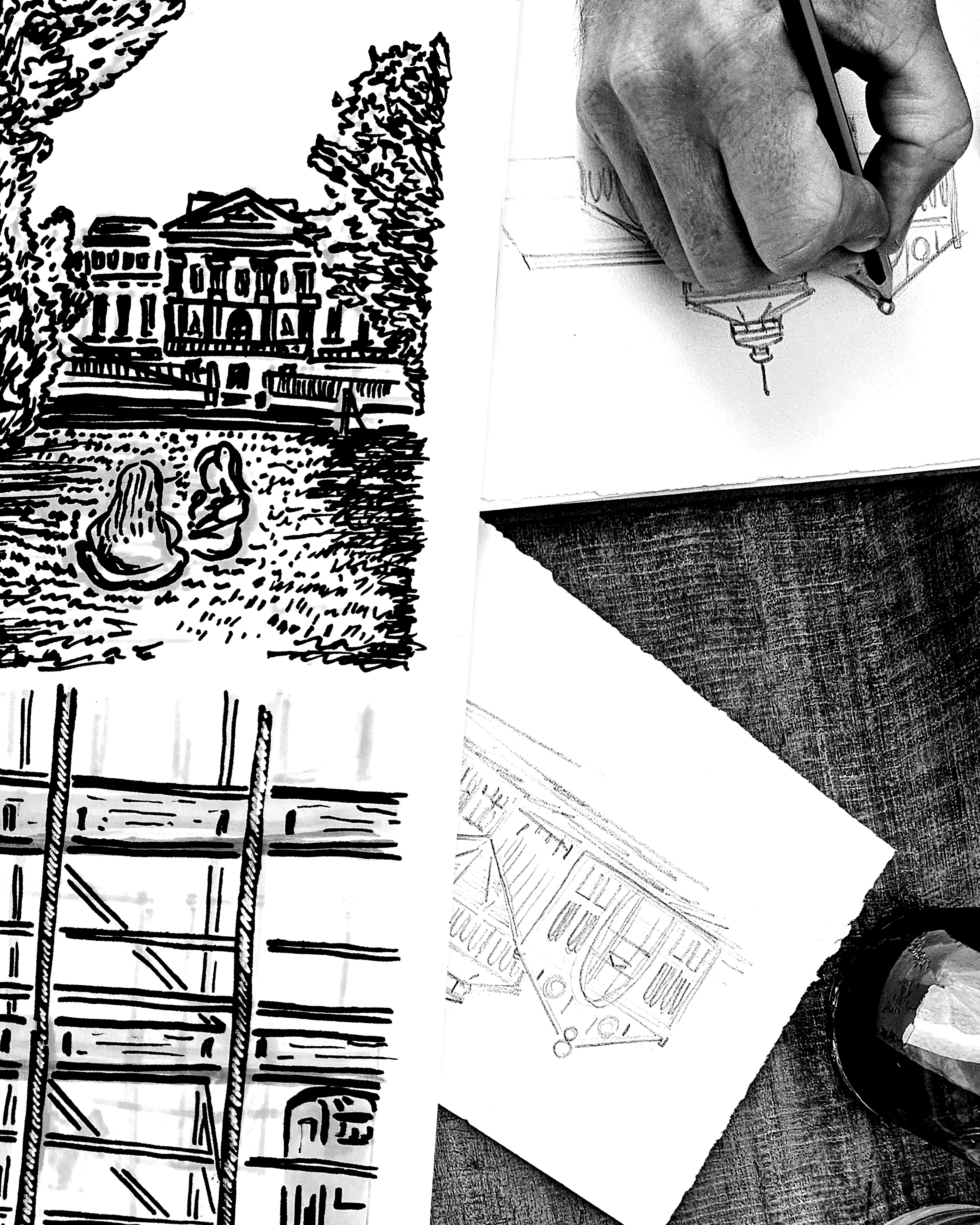 sketches Barcelona