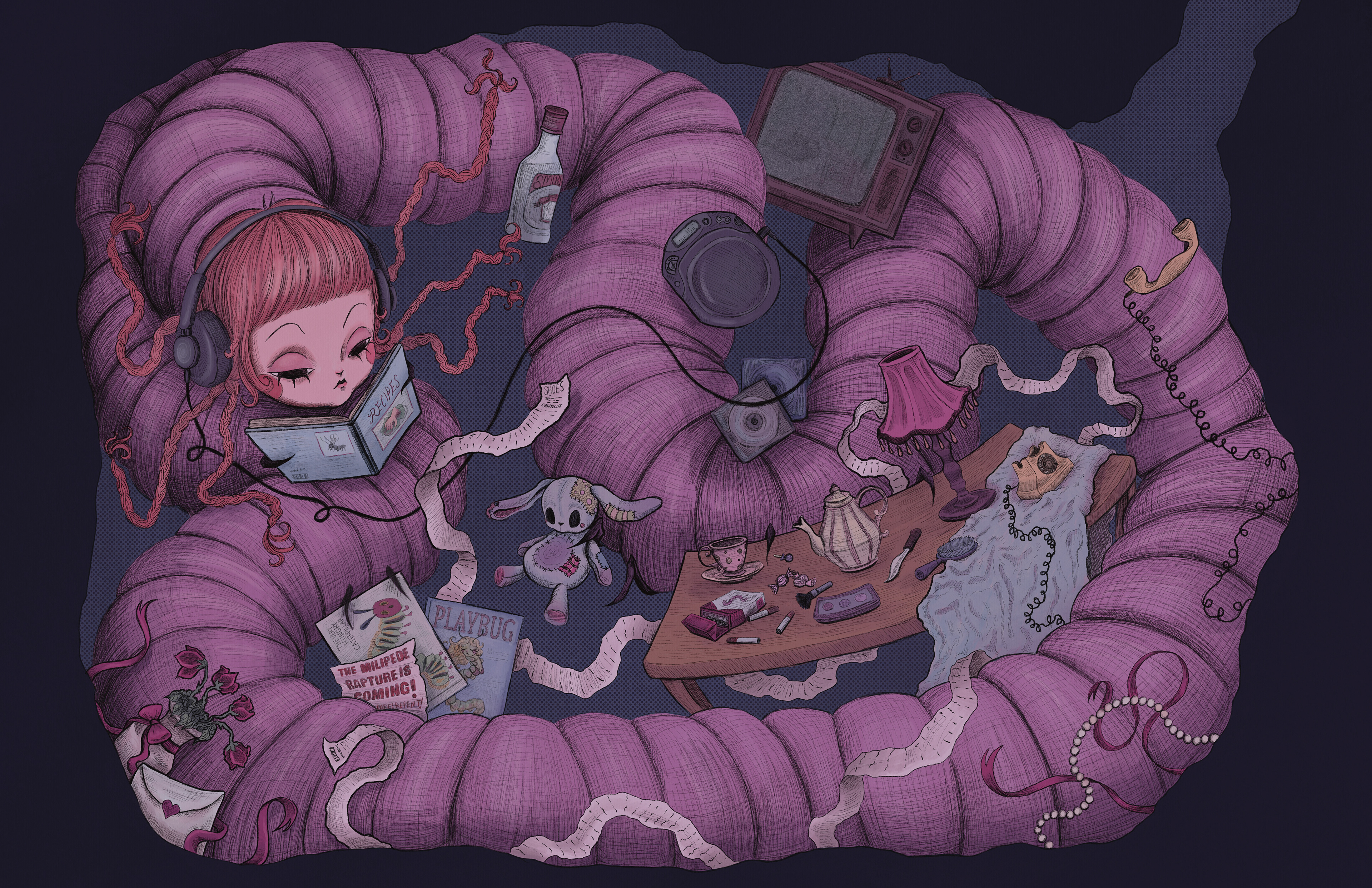 Peppermint in Her Room
