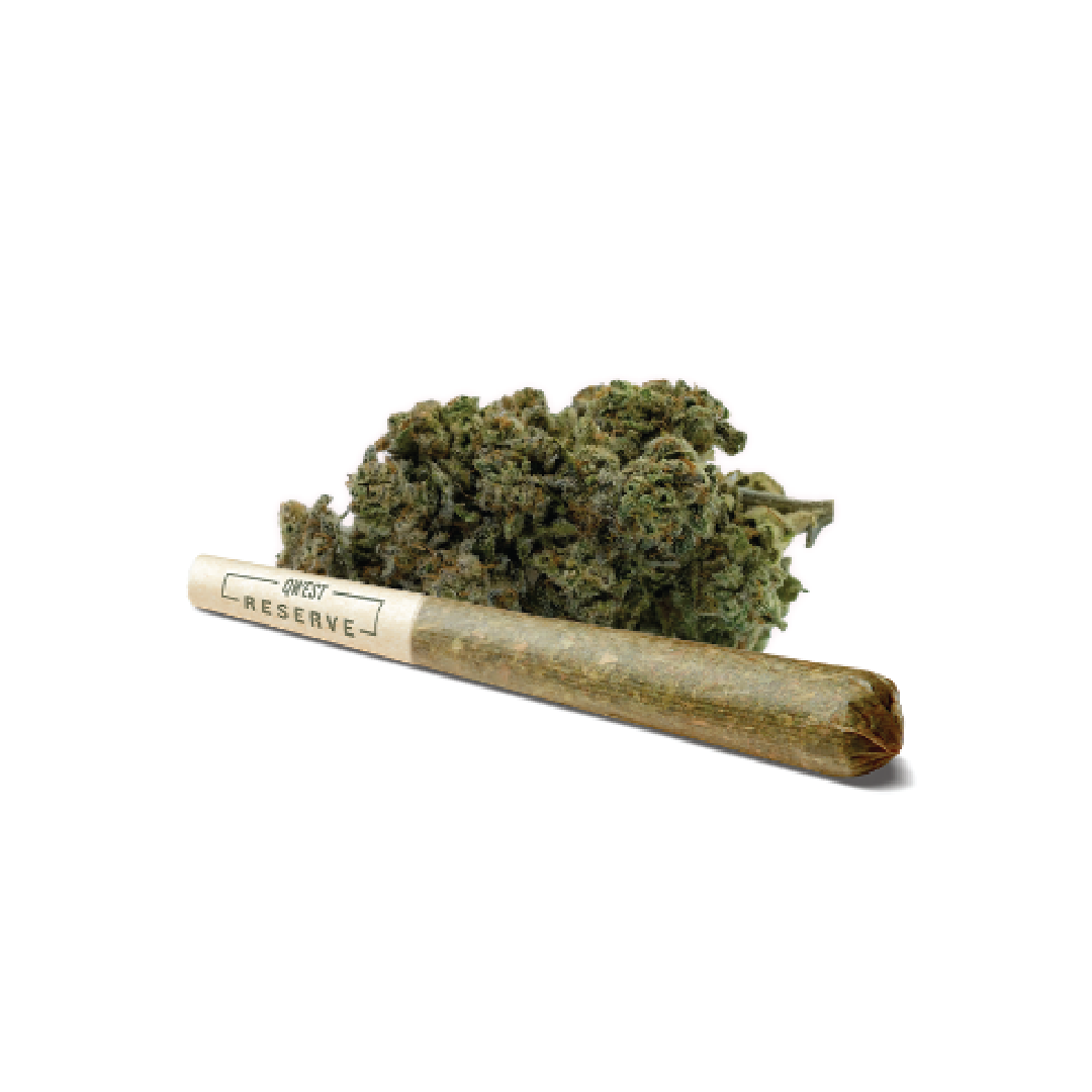 QWEST RESERVE - SUNSET MAC (1x0.5g) Sunset Sherbert x MAC1 - INDICA 23-29% THC | 0-1.99% CBD