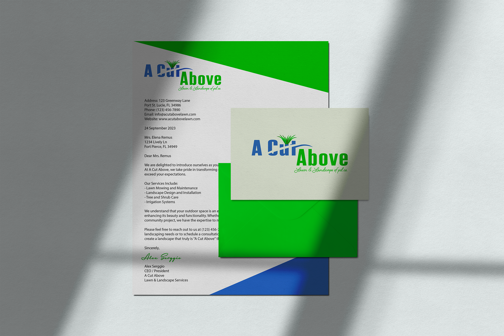 A Cut Above - Lawn & Landscape