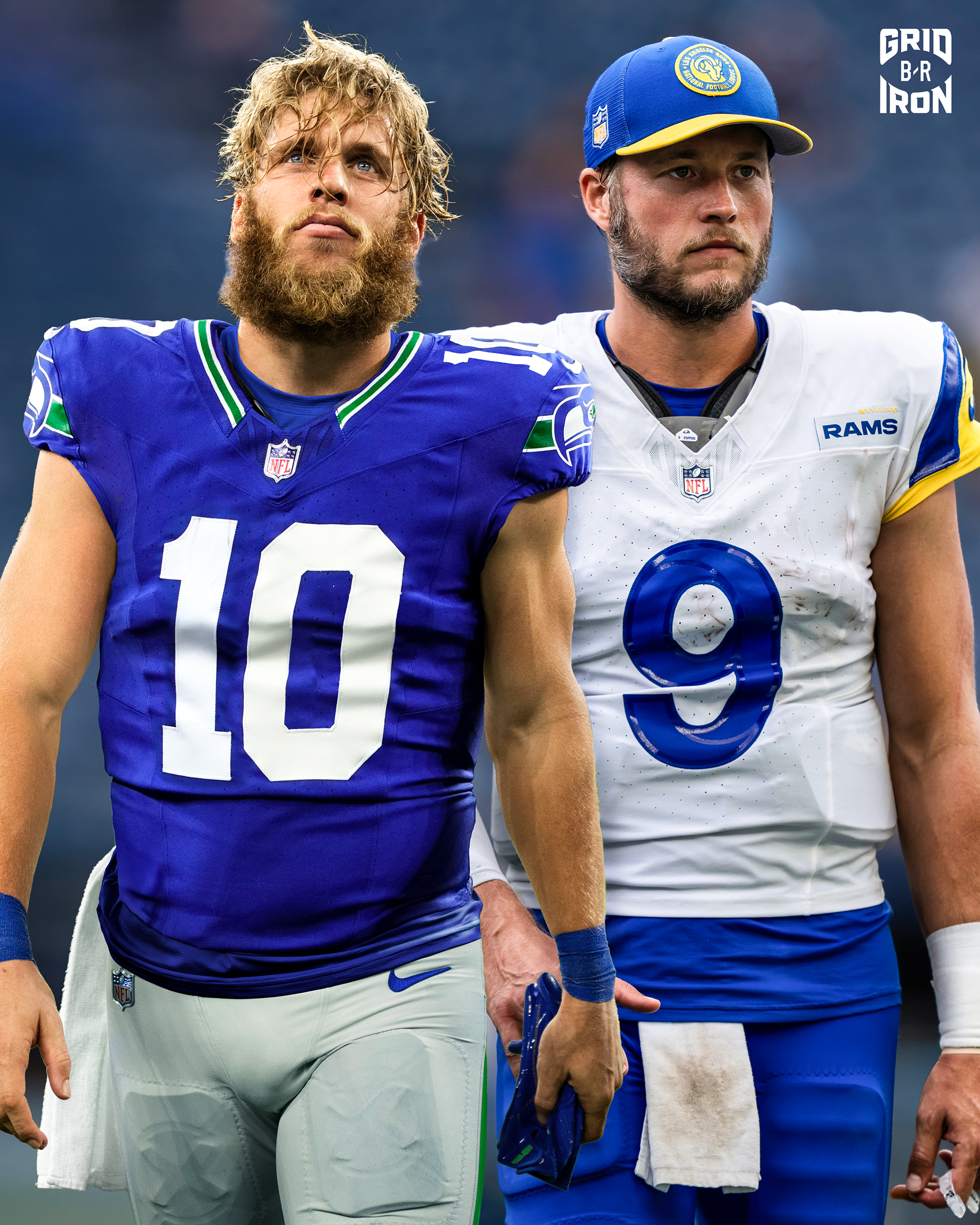 Alec McKisic edit for Bleacher Report (BR Gridiron) Cooper Kupp to Seattle Seahawks Jersey Swap