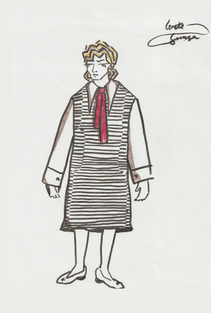 Grete - Costume sketch