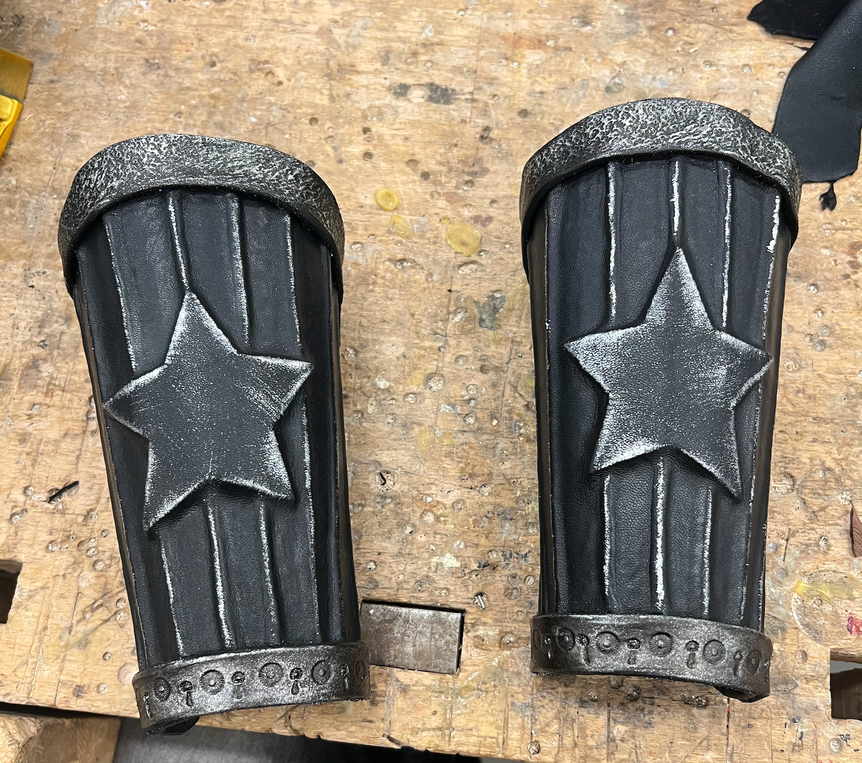 Finished bracers