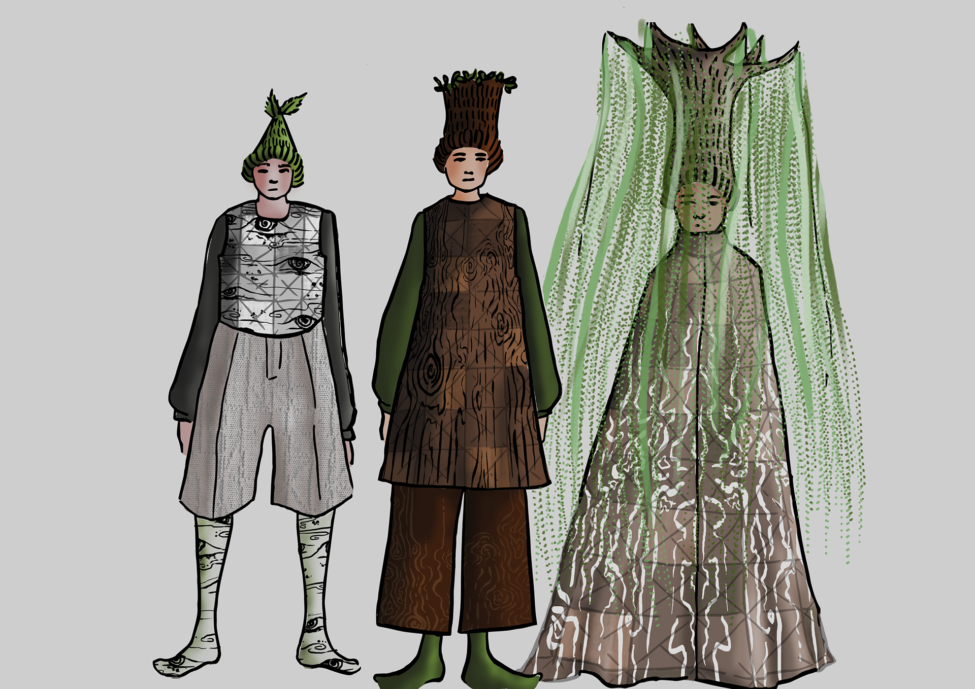 Costume Illustration by me