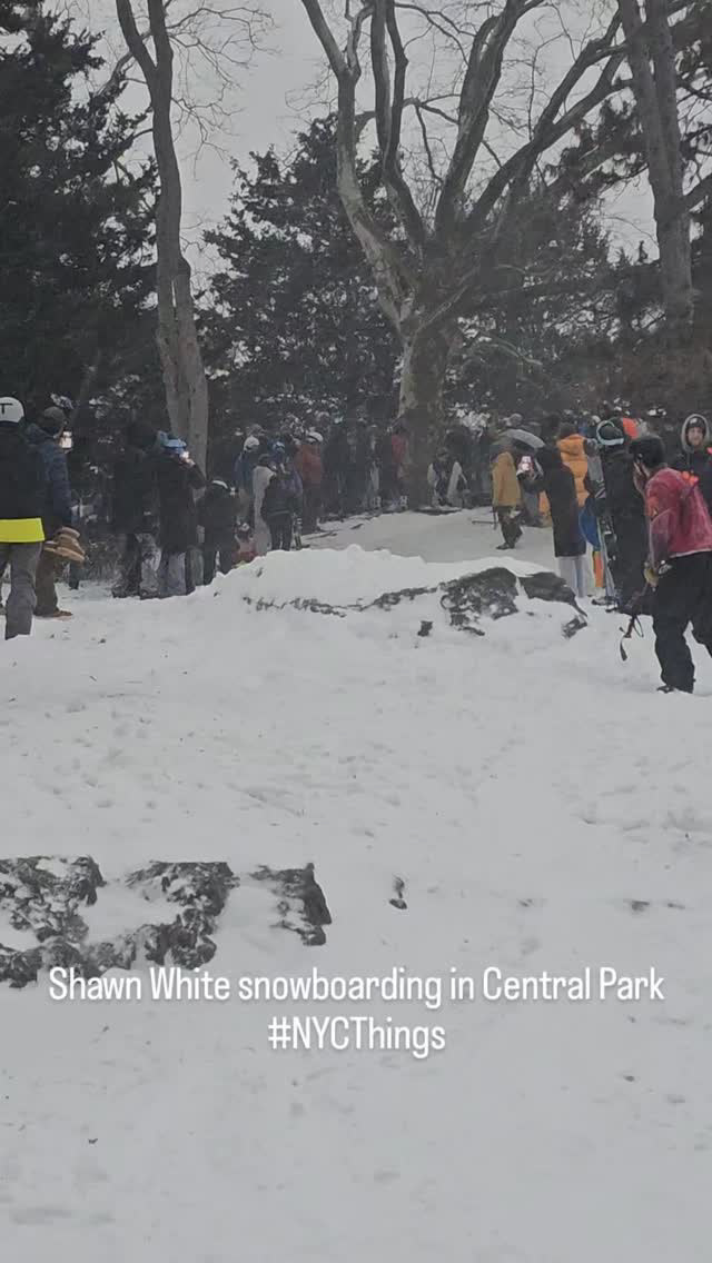 Shaun White snowboarding, Central Park — 3.5M total views