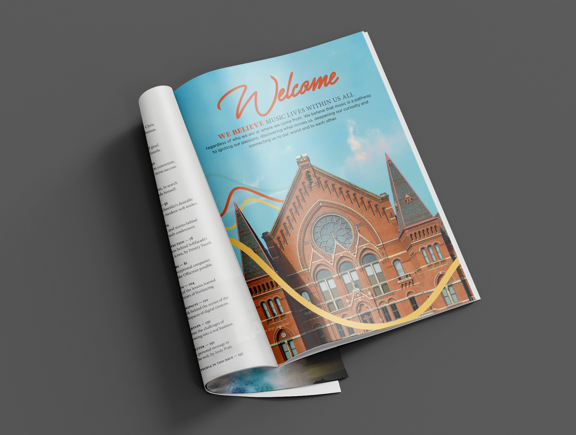 Magazine Ad for Fanfare Cincinnati Symphony Orchestra
