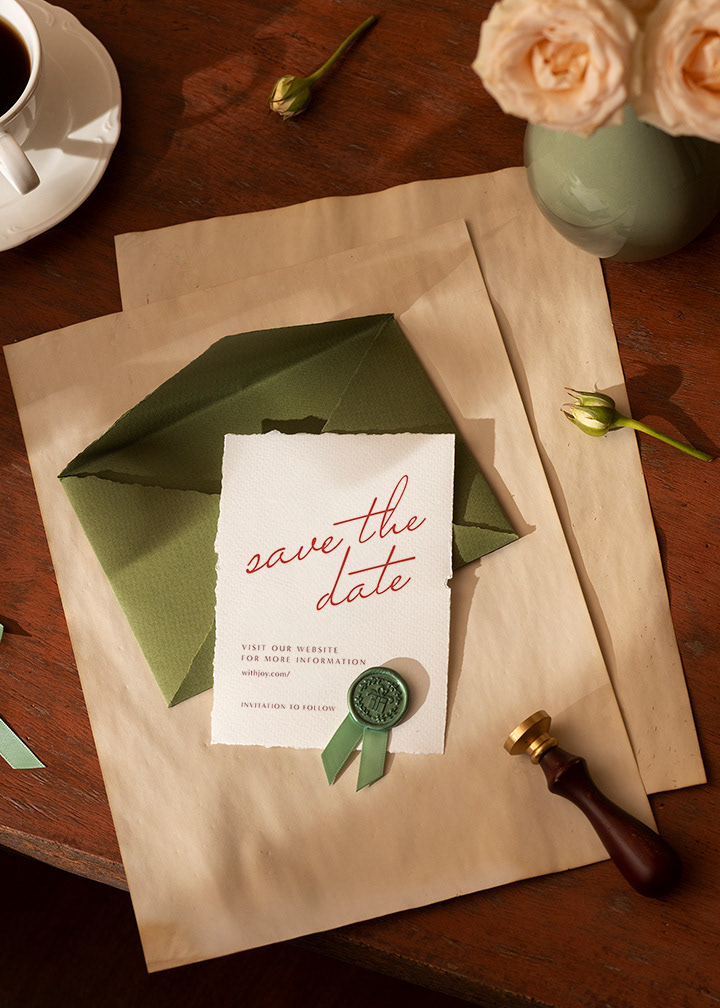 Save the Date Wedding Invite 