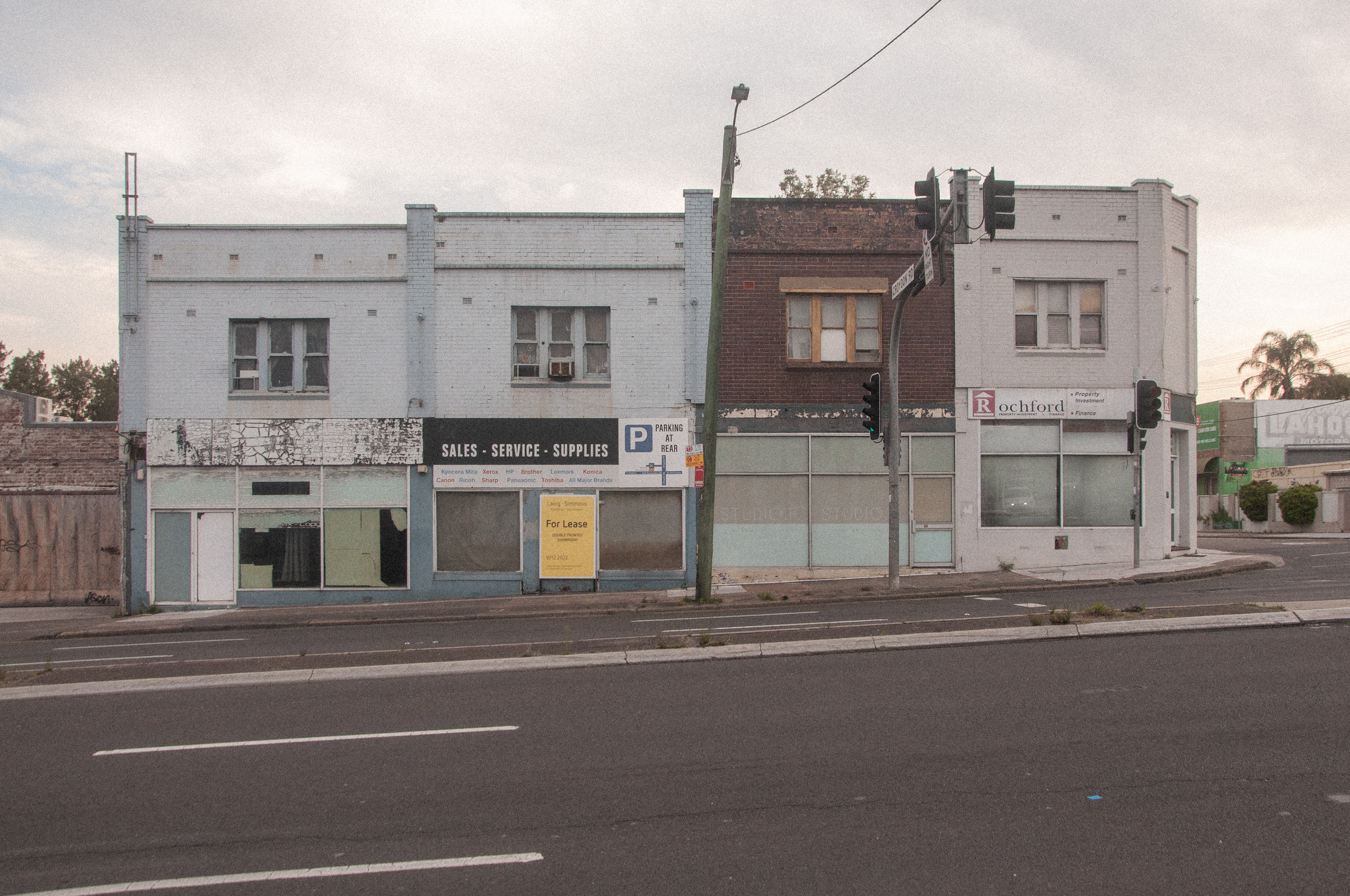   Existing Fabric of Parramatta Road, Shop Front Terrace
