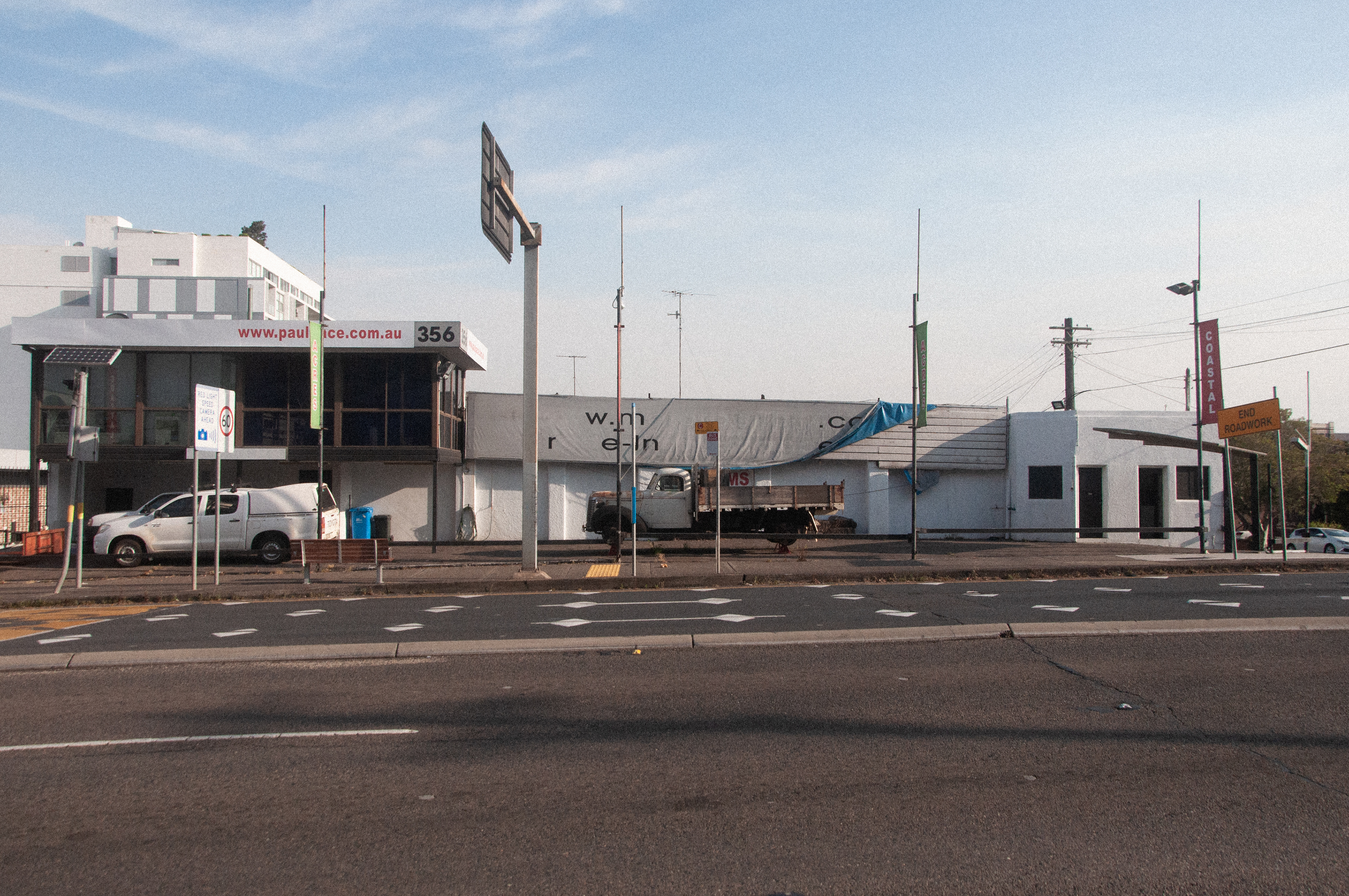   Existing Fabric of Parramatta Road, Commercial Site