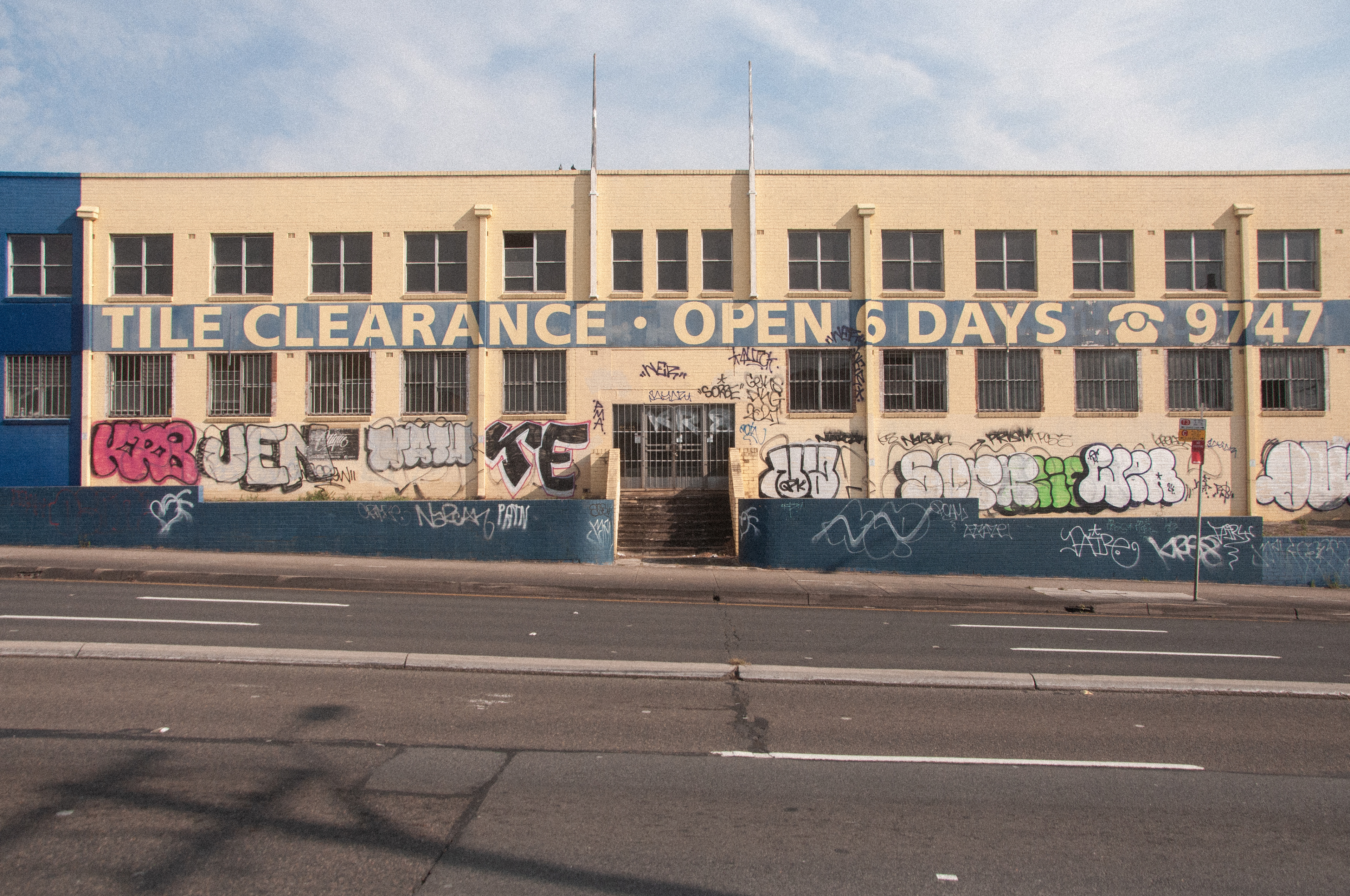   Existing Fabric of Parramatta Road, Industrial Site