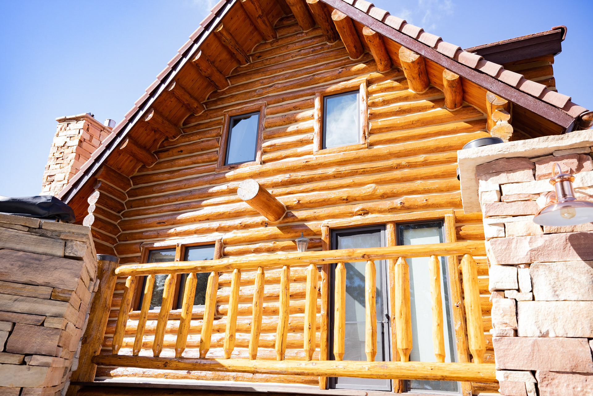 log home maintenance