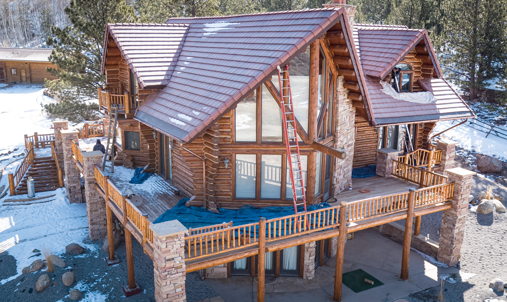 Chaffee County Log Home