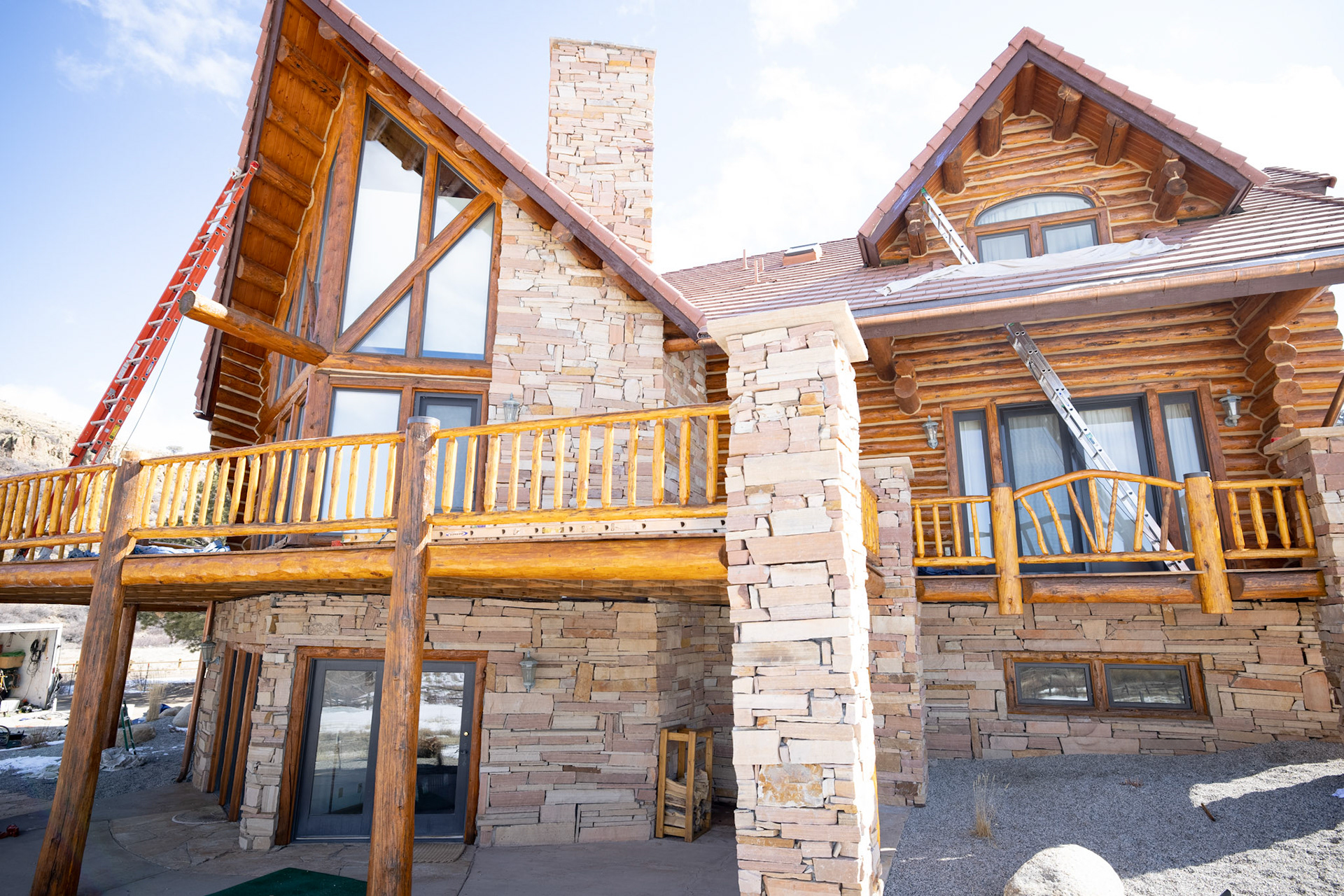 Buena Vista Log Home Maintenance