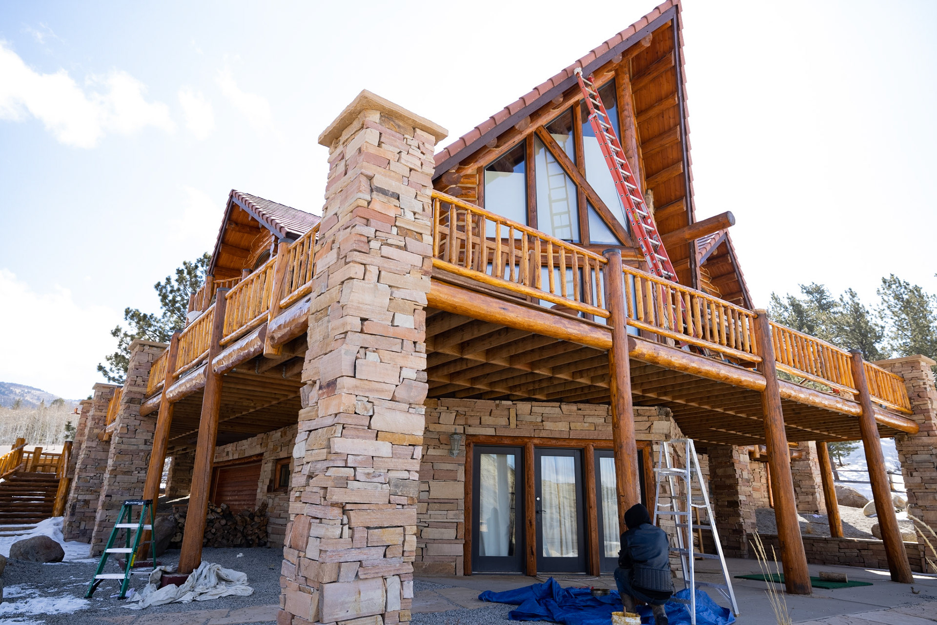 colorado log home care