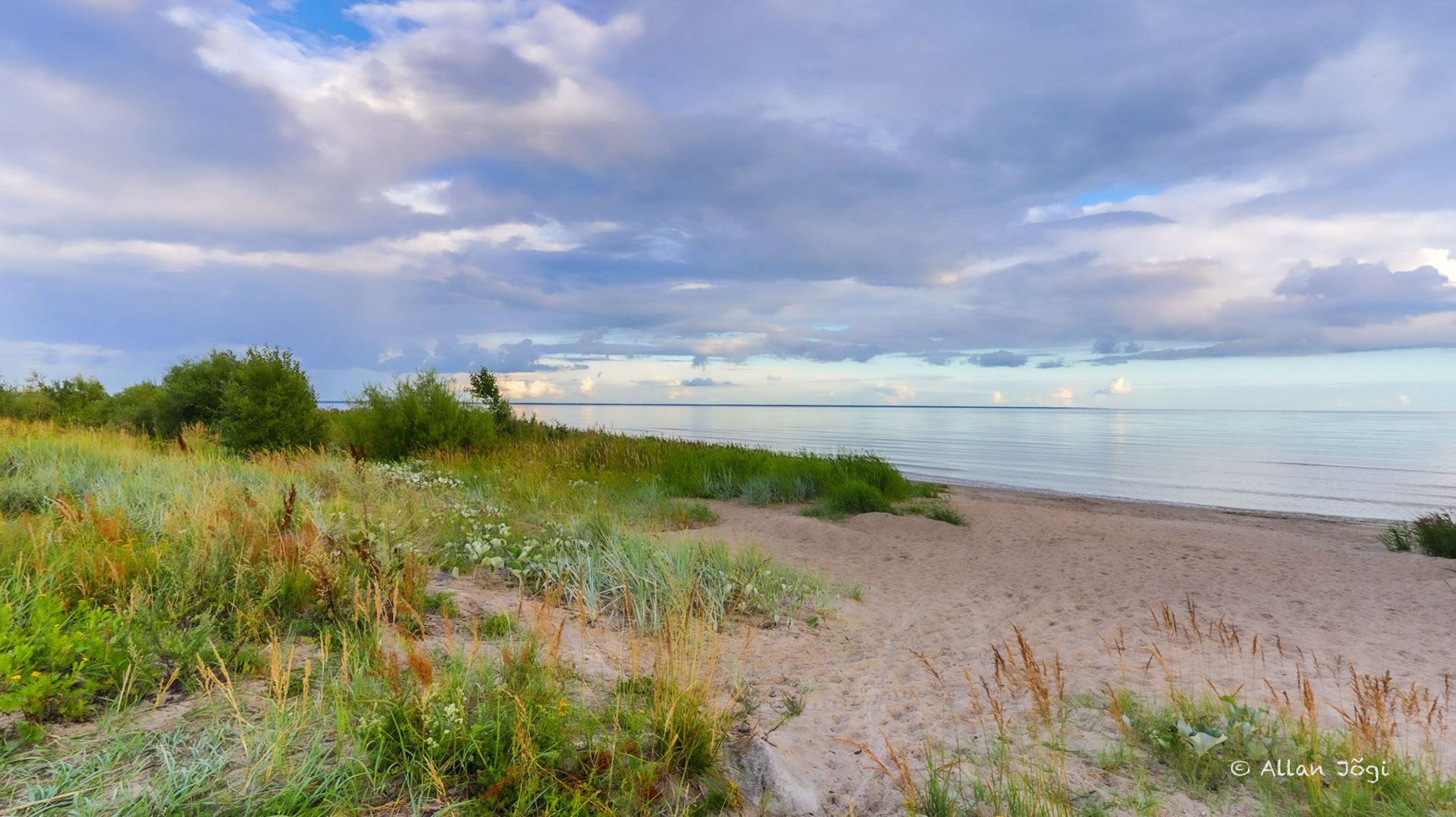 HDR photography of Estonian landscapes Pärnu beach